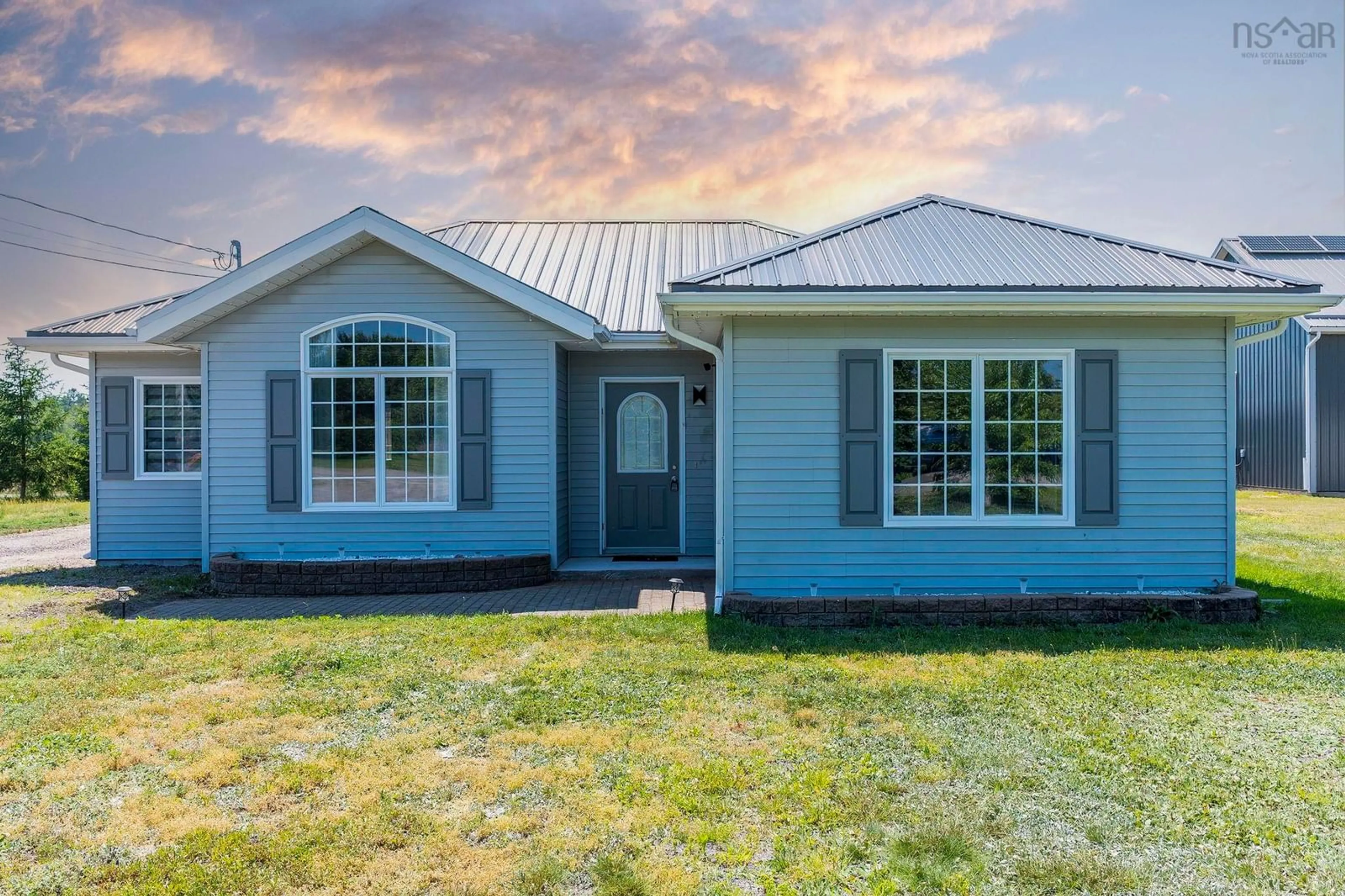 Home with vinyl exterior material, building for 1199 New Rd, Aylesford Nova Scotia B0P 1C0