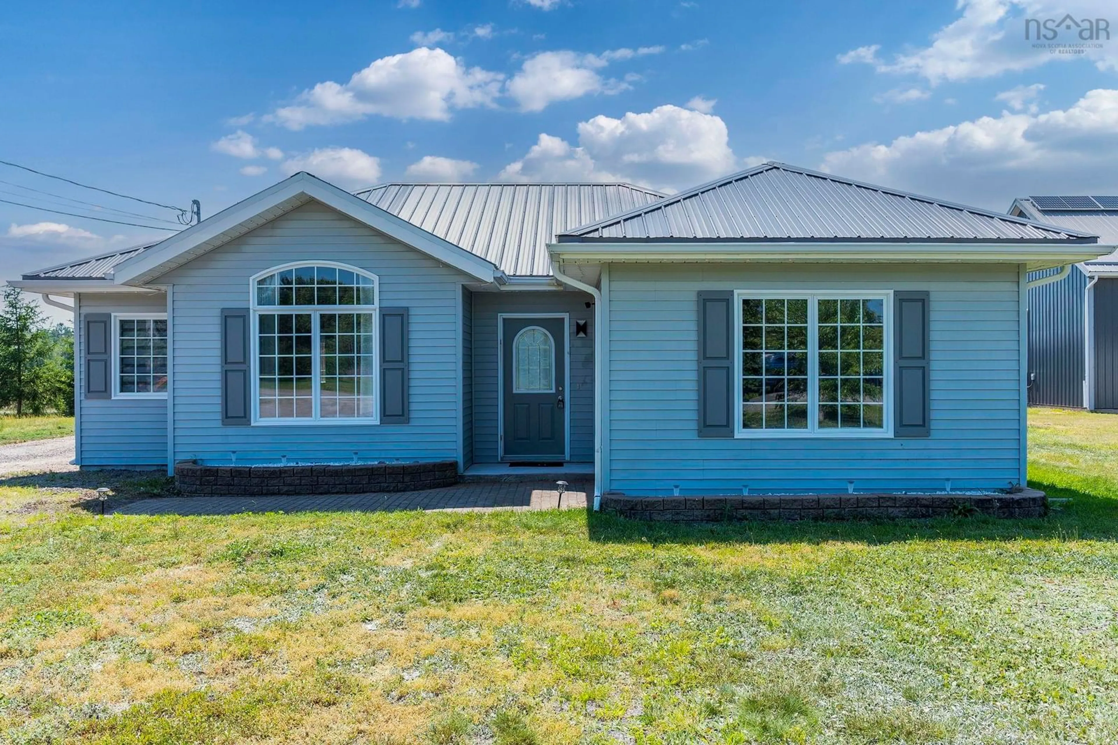 Home with vinyl exterior material, building for 1199 New Rd, Aylesford Nova Scotia B0P 1C0