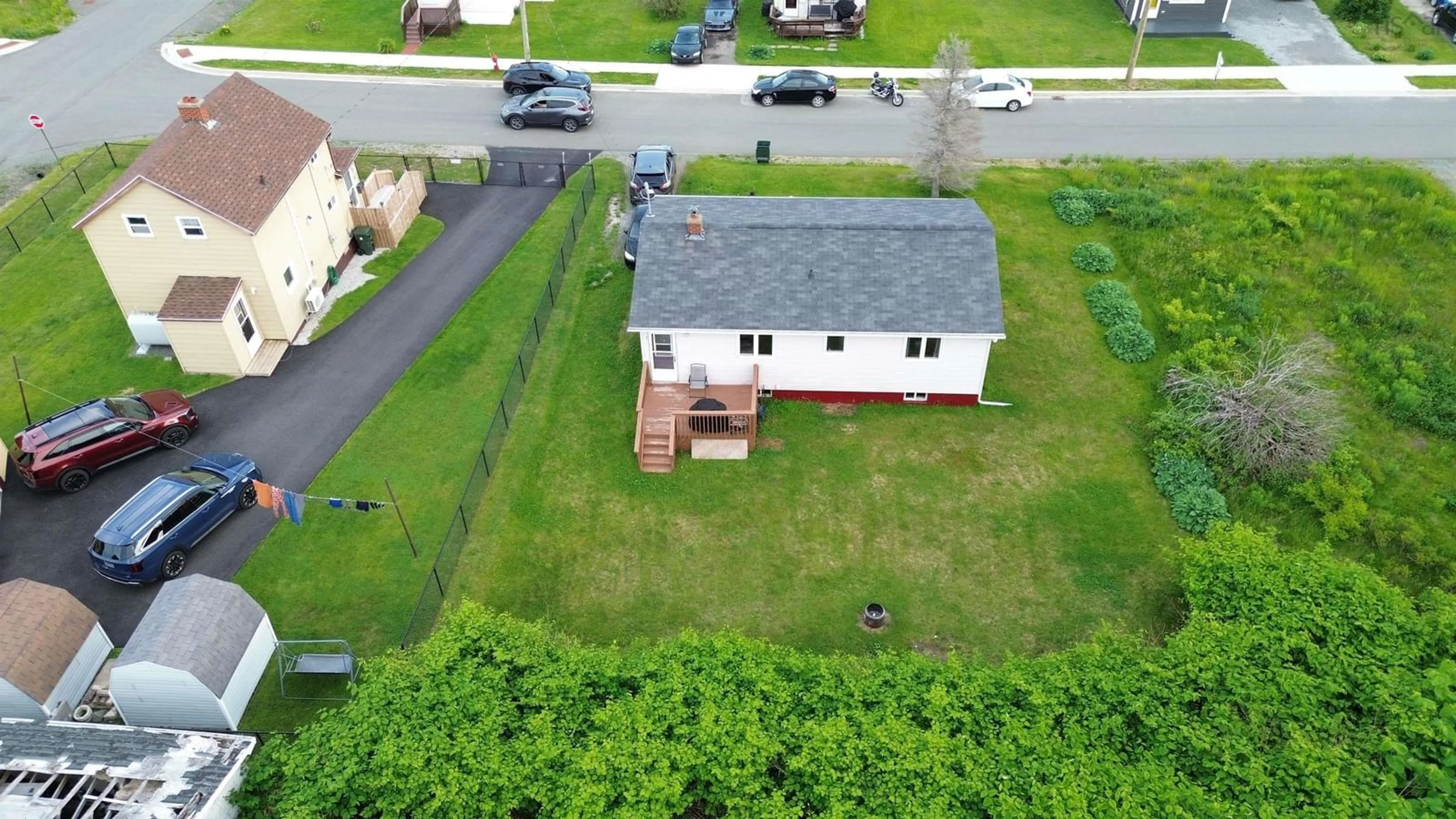 A pic from outside/outdoor area/front of a property/back of a property/a pic from drone, unknown for 41 Hay St, Glace Bay Nova Scotia B1A 5L6
