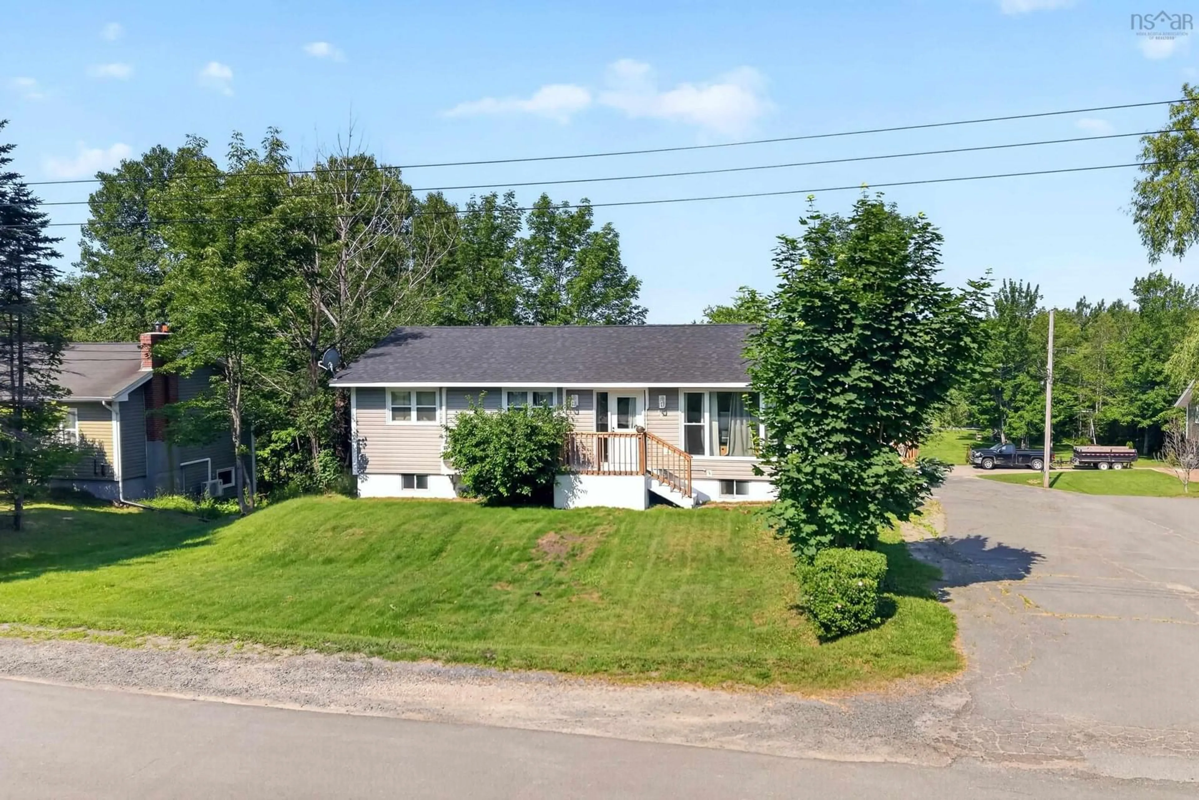 A pic from outside/outdoor area/front of a property/back of a property/a pic from drone, street for 18 Bakery Lane, Enfield Nova Scotia B2T 1A7