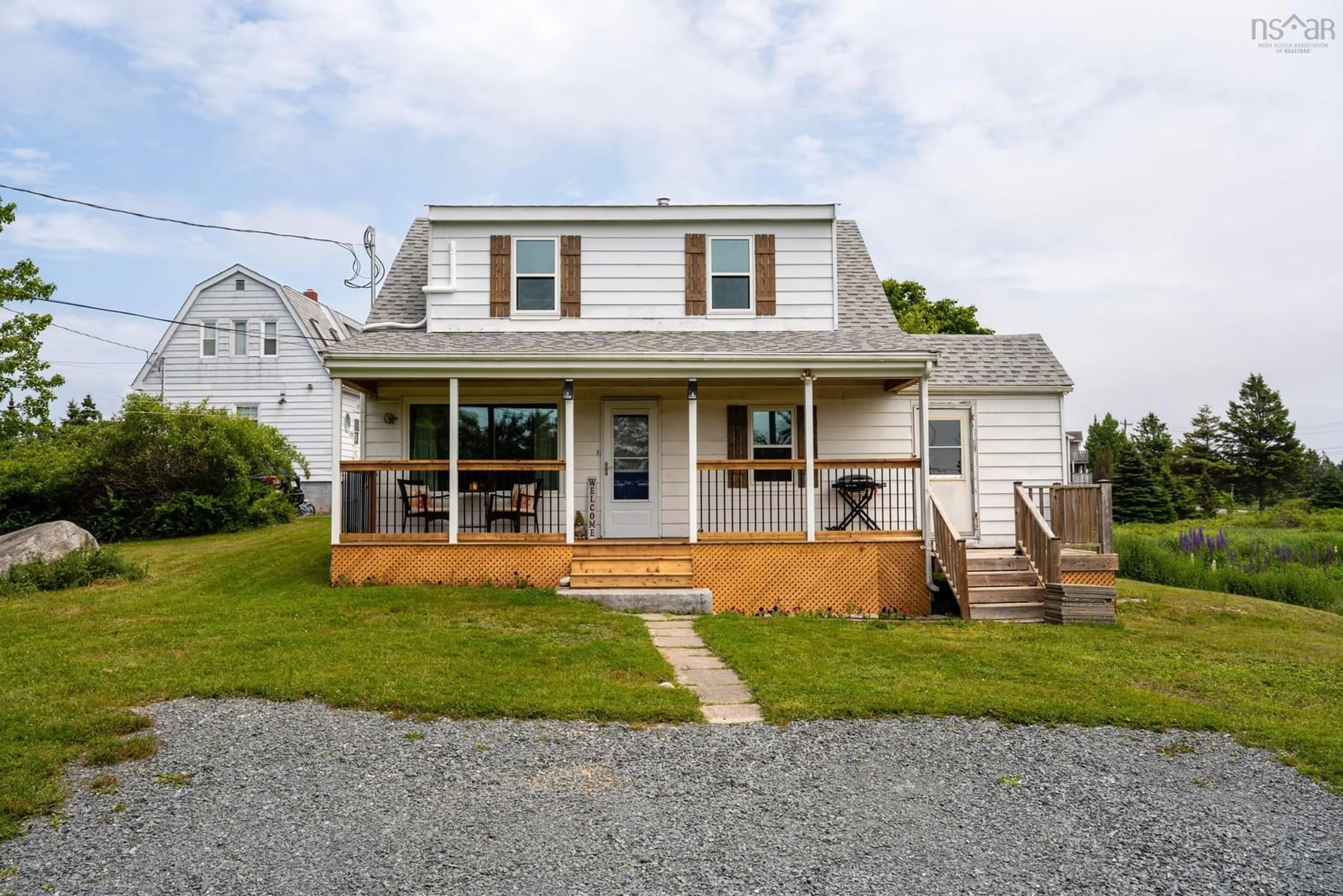 Home with vinyl exterior material, street for 1729 Ketch Harbour Rd, Sambro Nova Scotia B3V 1L6