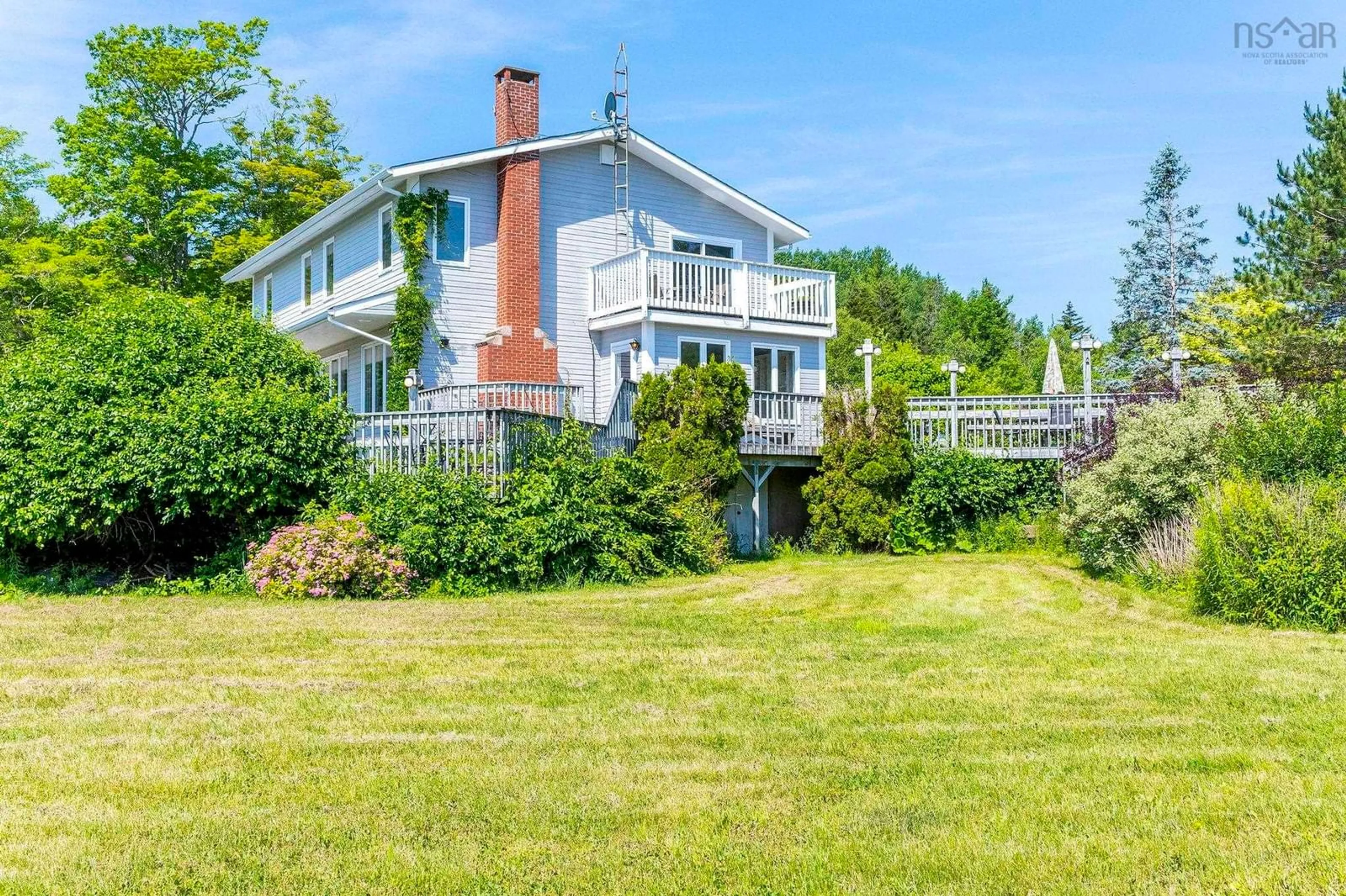 A pic from outside/outdoor area/front of a property/back of a property/a pic from drone, water/lake/river/ocean view for Phinney Mountain Rd #260, Upper Granville Nova Scotia B0S 1A0