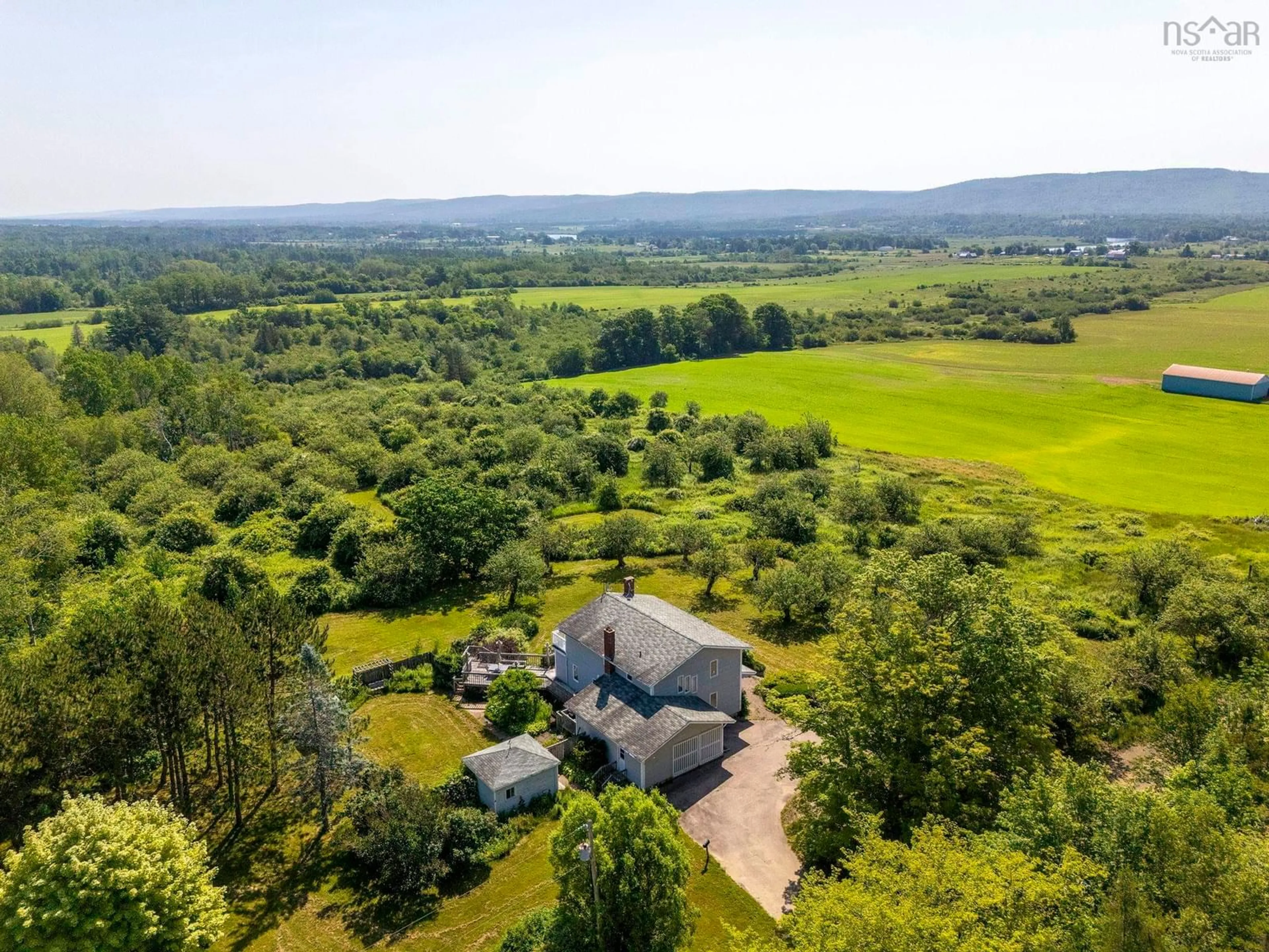 A pic from outside/outdoor area/front of a property/back of a property/a pic from drone, unknown for Phinney Mountain Rd #260, Upper Granville Nova Scotia B0S 1A0