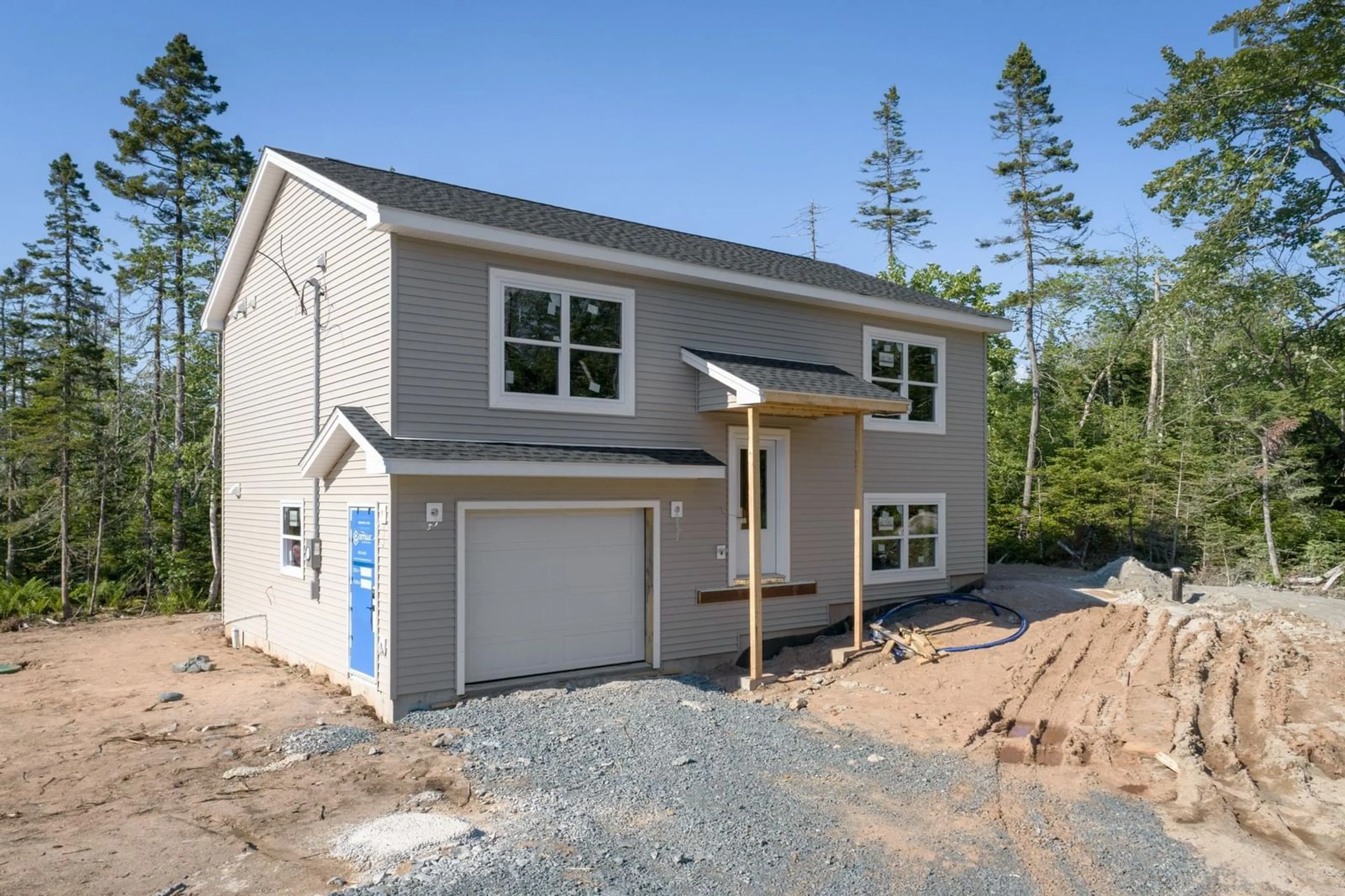 Home with vinyl exterior material, street for 222 Surf Dr #Lot, Whites Lake Nova Scotia B3T 1W4