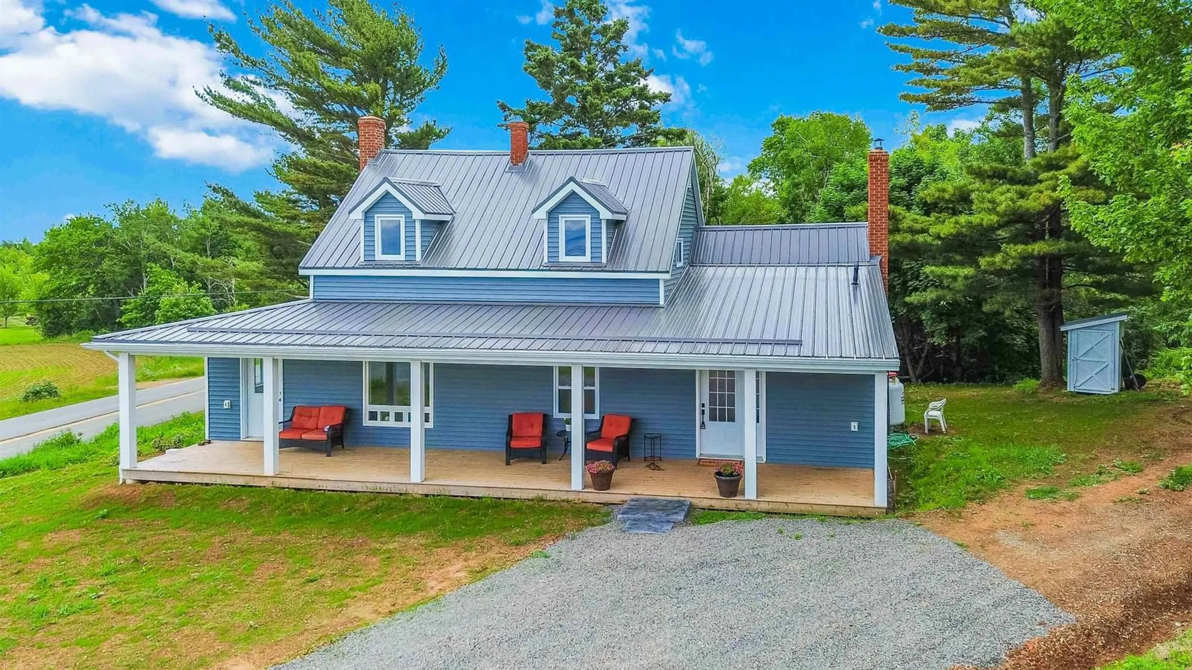A pic from outside/outdoor area/front of a property/back of a property/a pic from drone, unknown for 2617 Pereau Rd, White Water Nova Scotia B0P 1H0