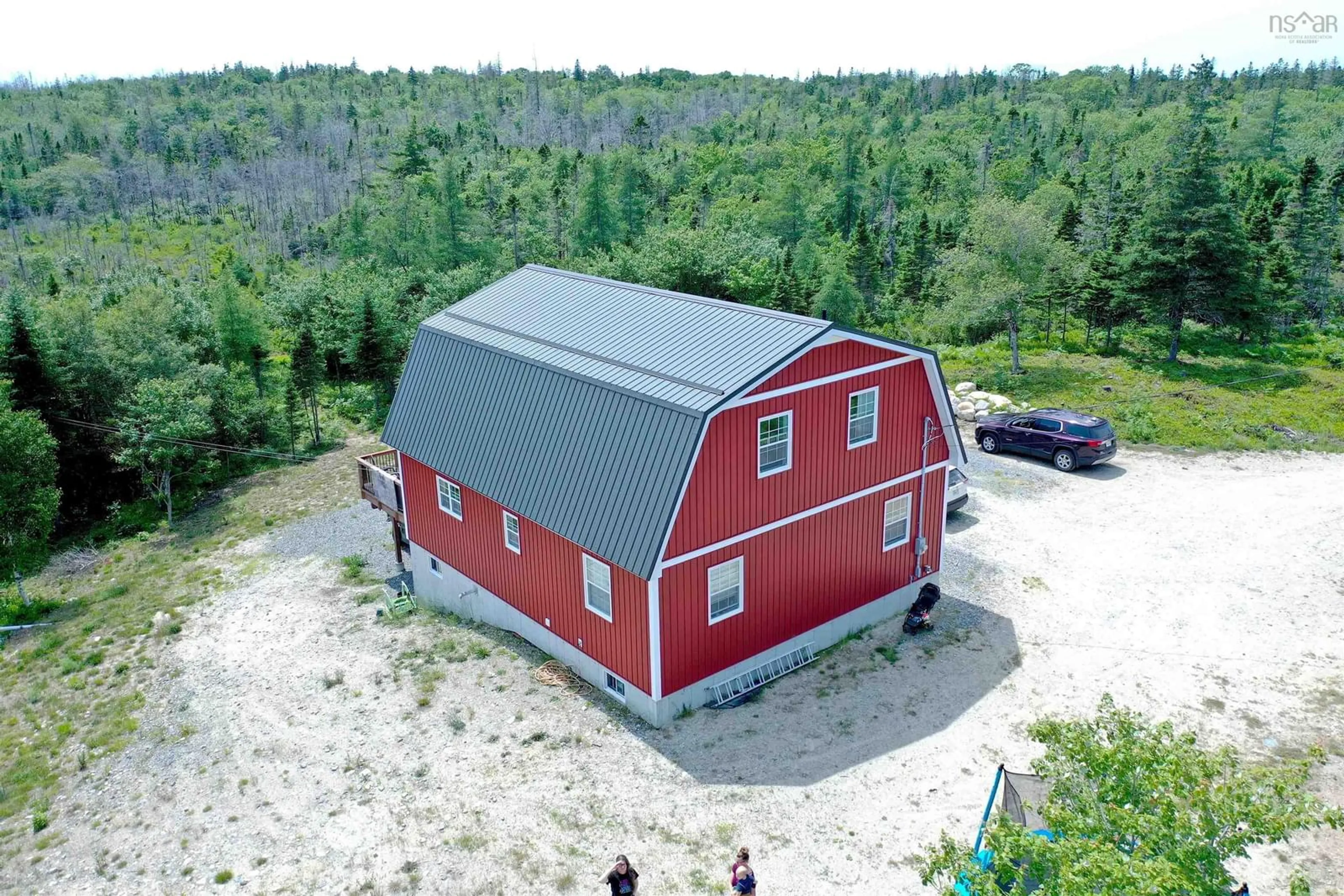 A pic from outside/outdoor area/front of a property/back of a property/a pic from drone, building for 302 Port Latour Rd, Port Clyde Nova Scotia B0W 2S0