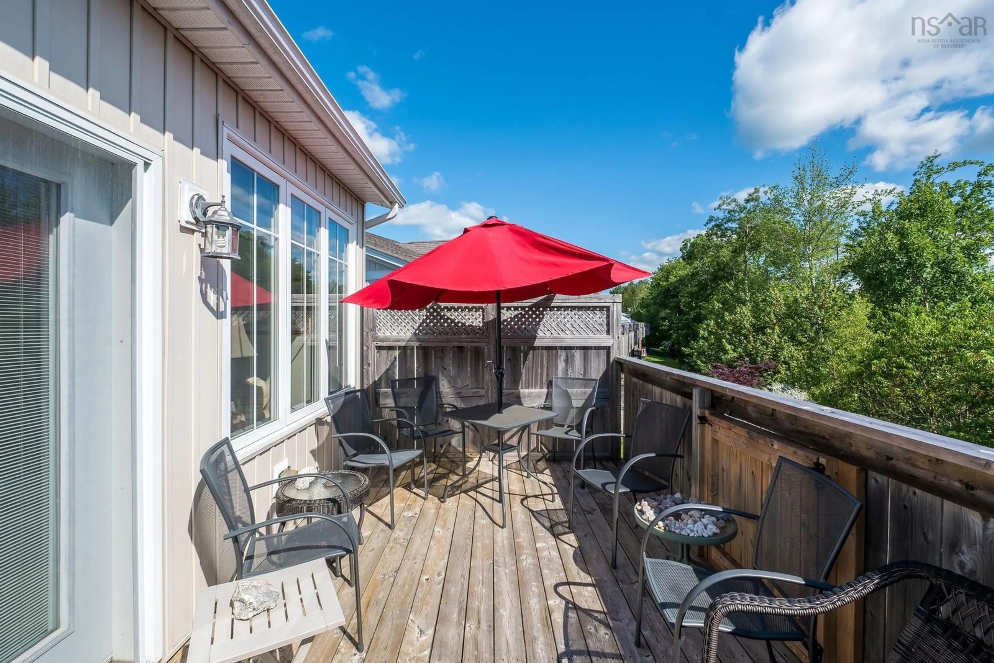 Patio, water/lake/river/ocean view for 46 Castlestone Dr, Bedford Nova Scotia B4B 0J4