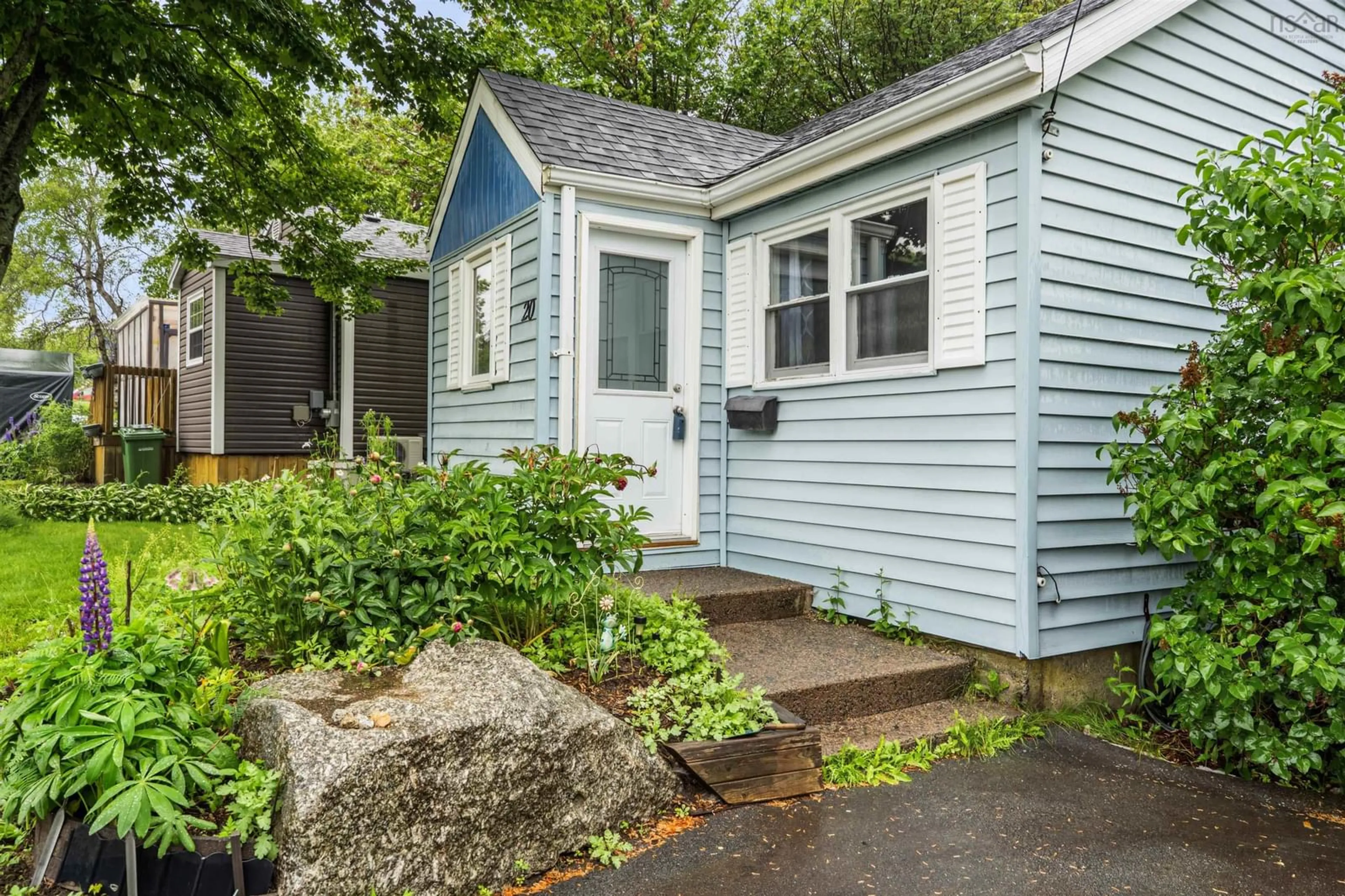 Home with vinyl exterior material, street for 20 Pine Grove Dr, Halifax Nova Scotia B3R 1S1