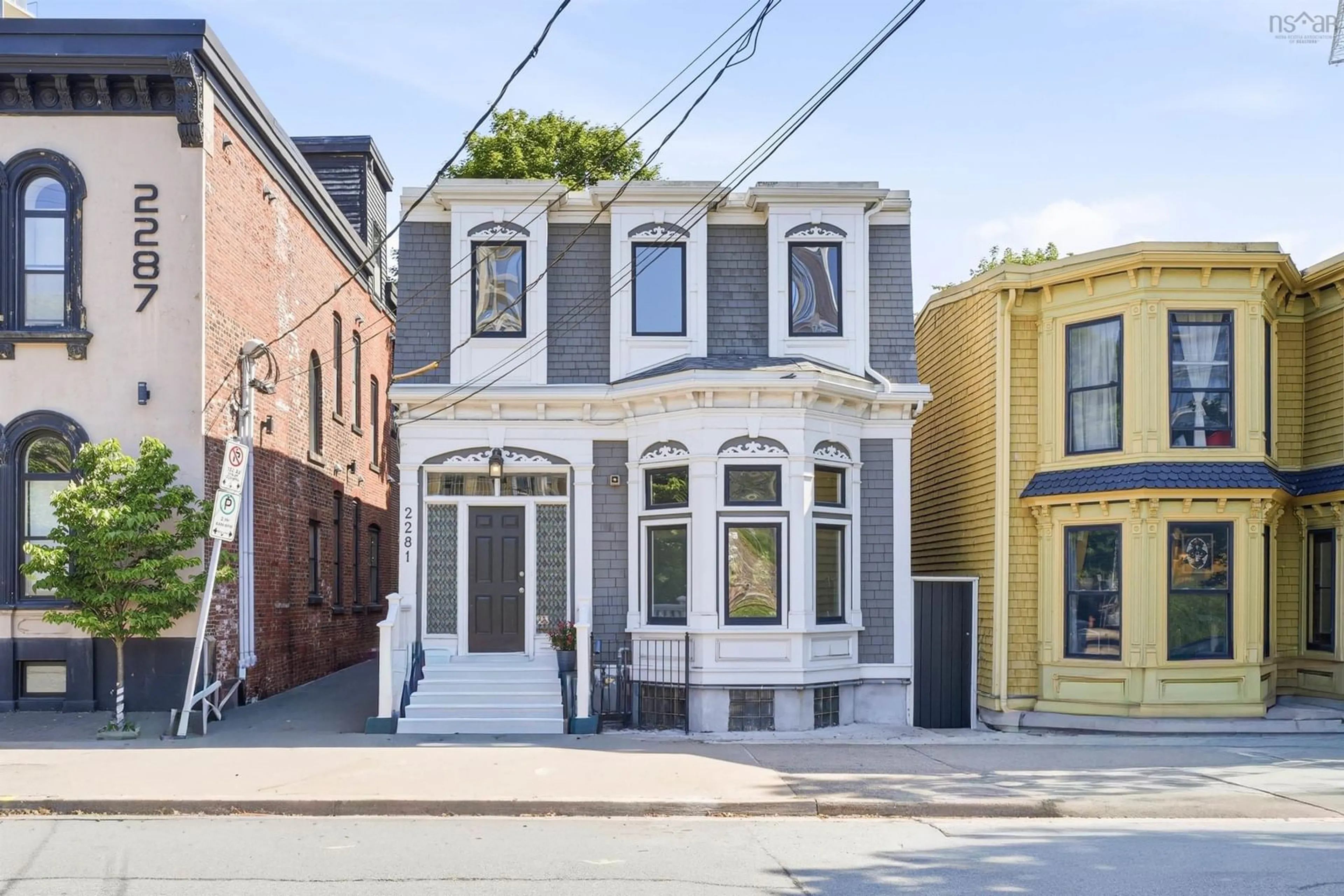 Home with brick exterior material, street for 2281 Brunswick St, Halifax Nova Scotia B3K 2Y9