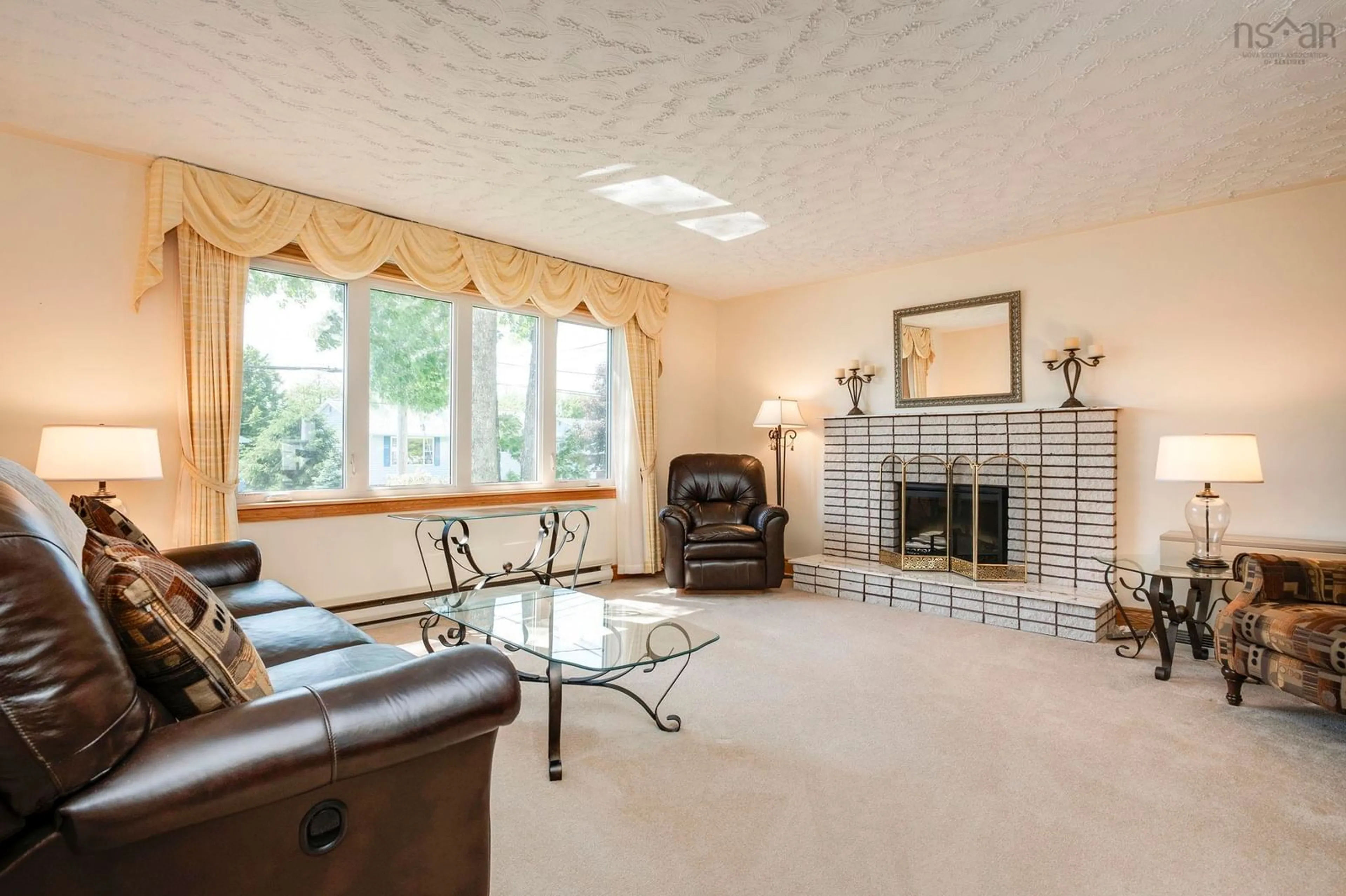 Living room with furniture, unknown for 49 Cartier Cres, Lower Sackville Nova Scotia B4C 3K8