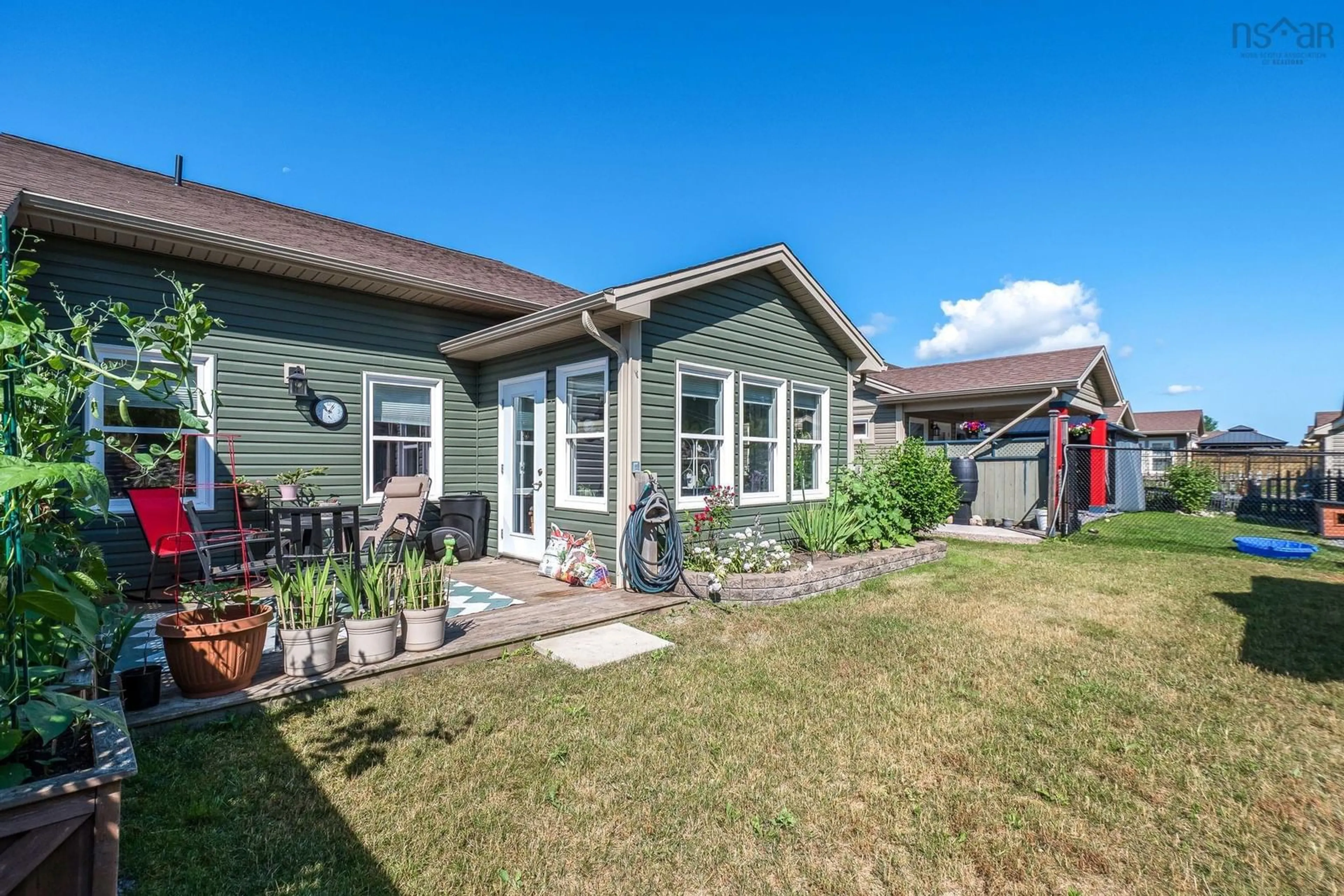 Home with vinyl exterior material, street for 56 Edward Dr, Garlands Crossing Nova Scotia B0P 1L0