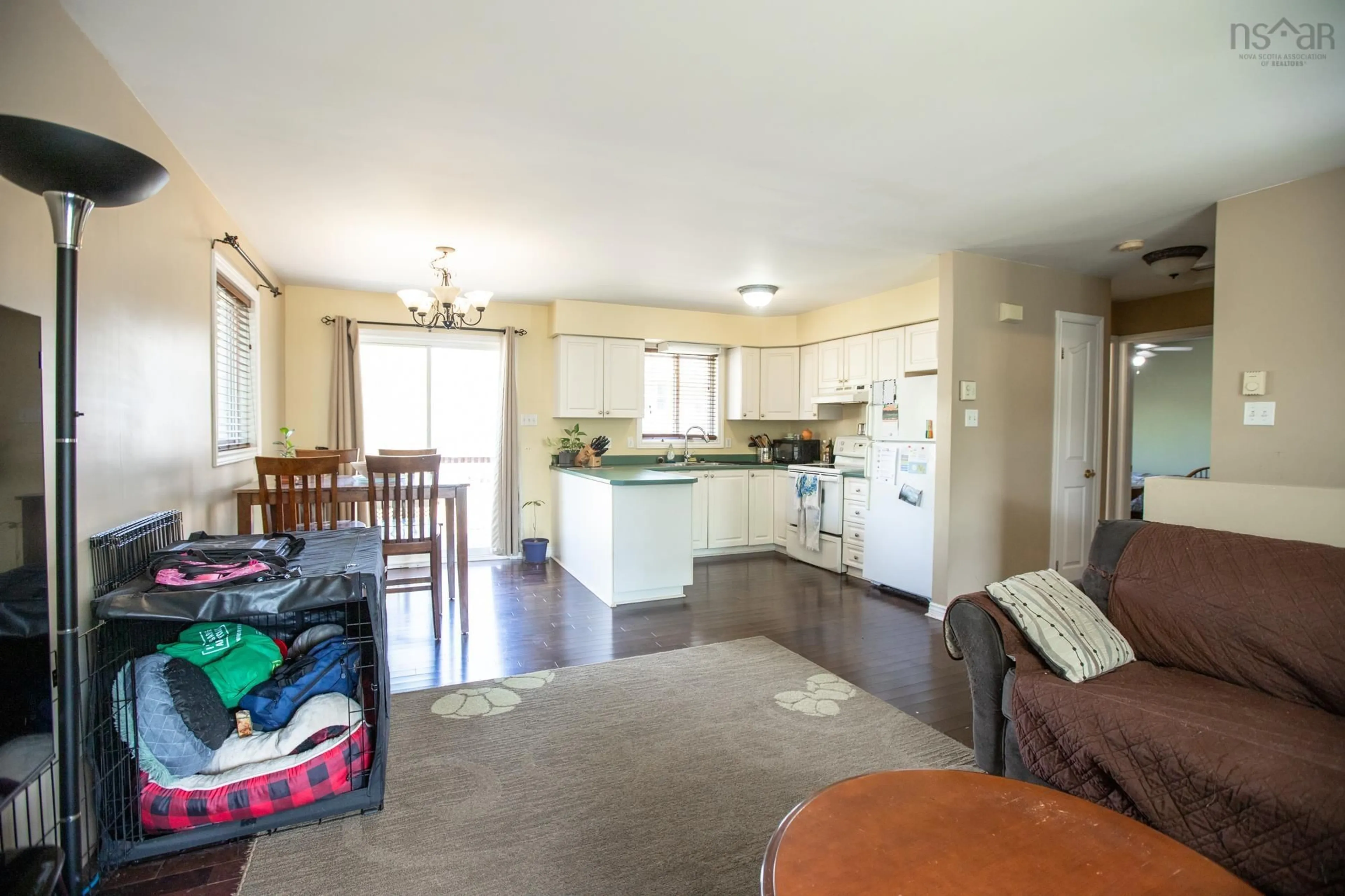 Open concept kitchen, ceramic/tile floor for 15 Daun Ave, Enfield Nova Scotia B2T 1J7