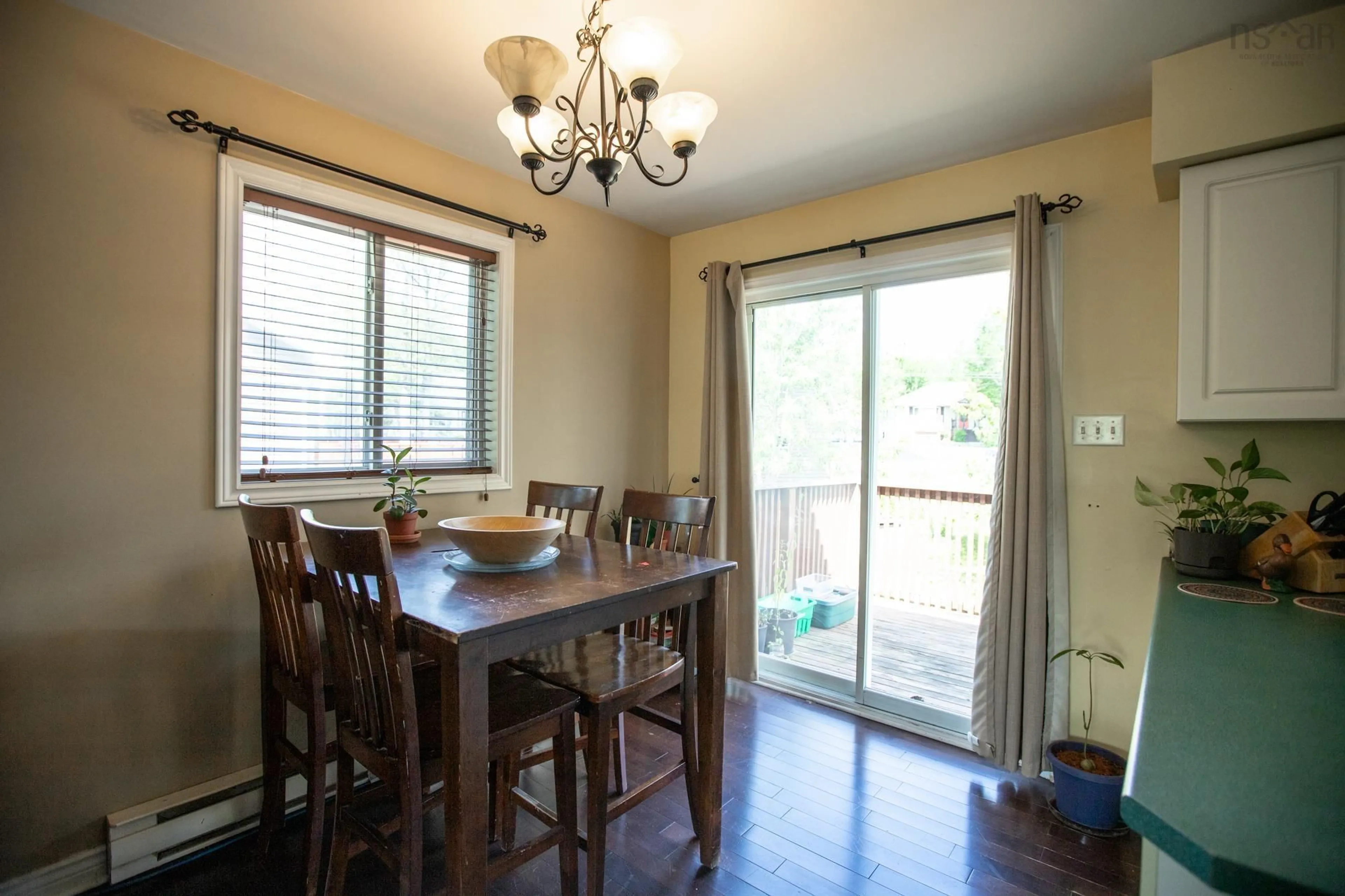 Dining room, wood/laminate floor for 15 Daun Ave, Enfield Nova Scotia B2T 1J7