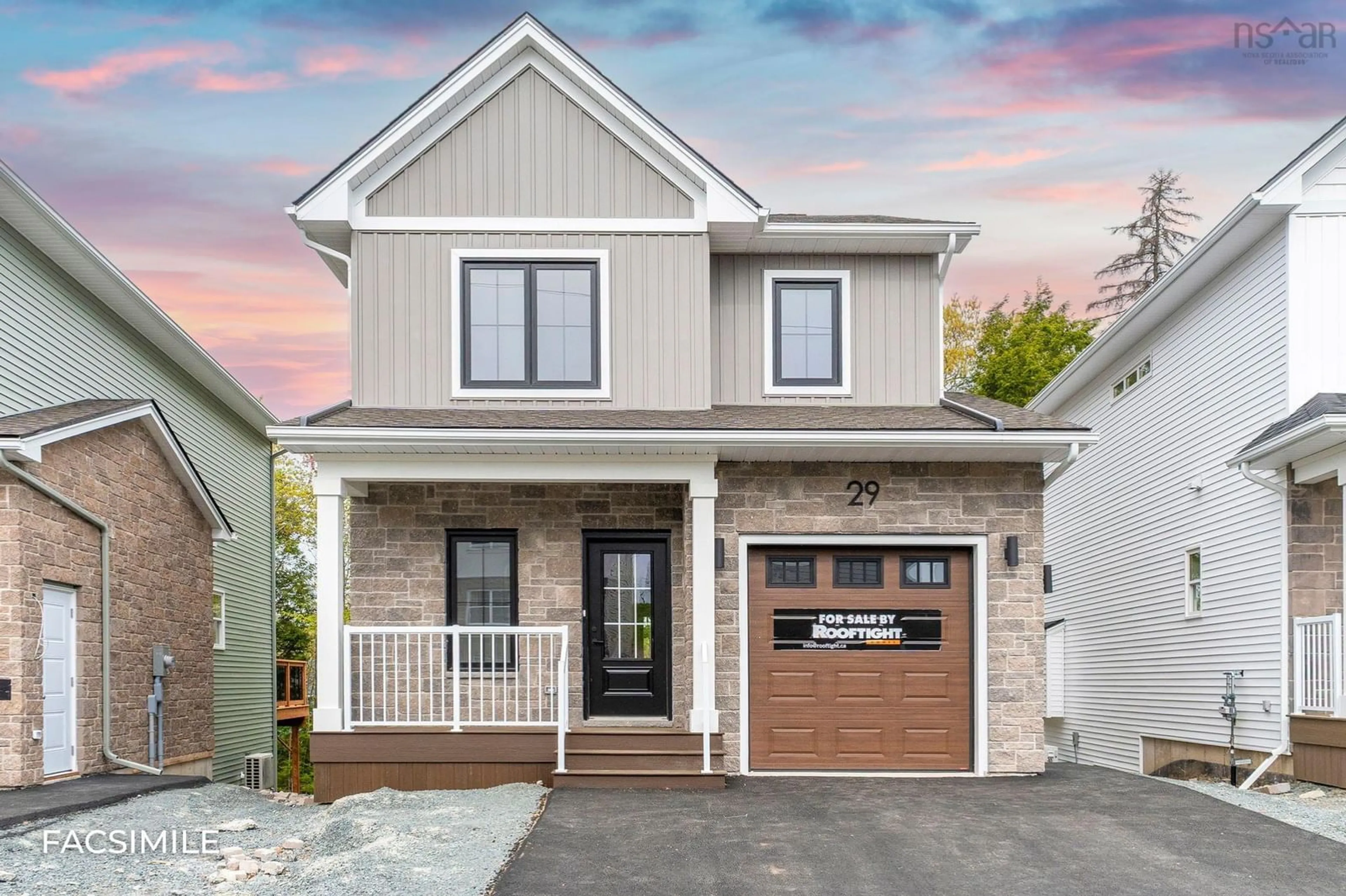 Home with brick exterior material, street for 25 Pearlgarden Close #PC-43, Dartmouth Nova Scotia B2X 0C3