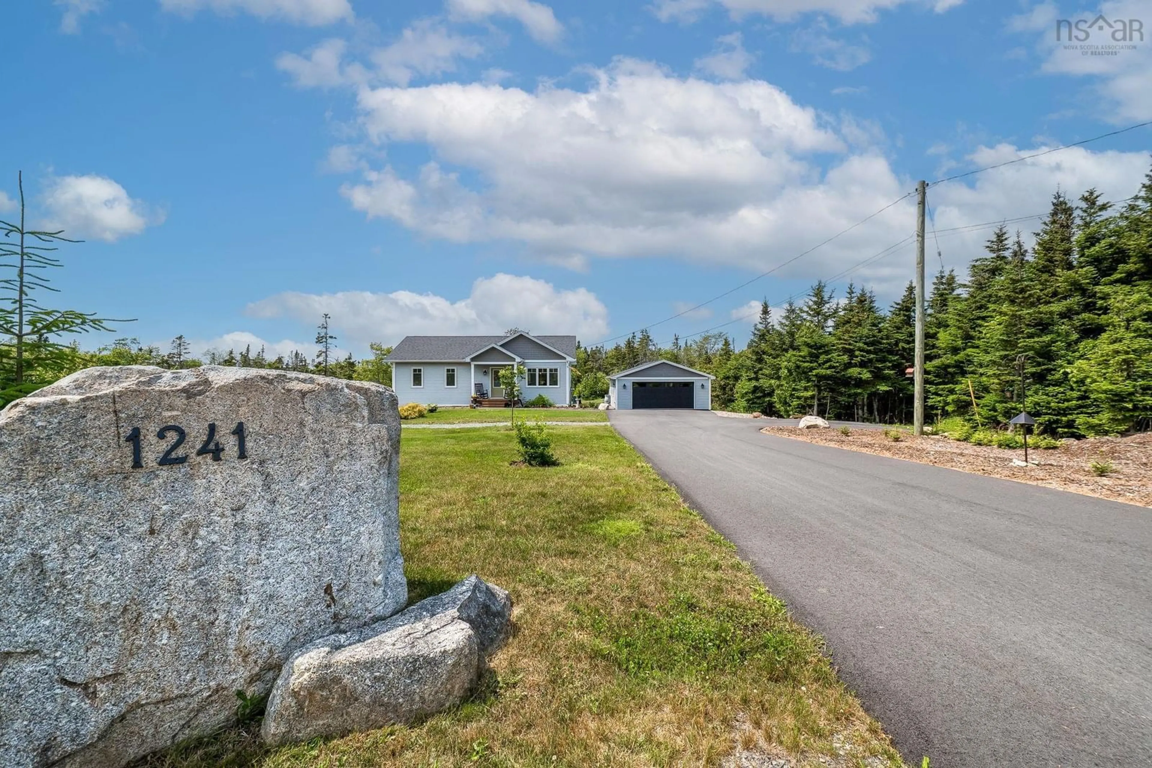 A pic from outside/outdoor area/front of a property/back of a property/a pic from drone, street for 1241 Ketch Harbour Rd, Ketch Harbour Nova Scotia B3V 0B5