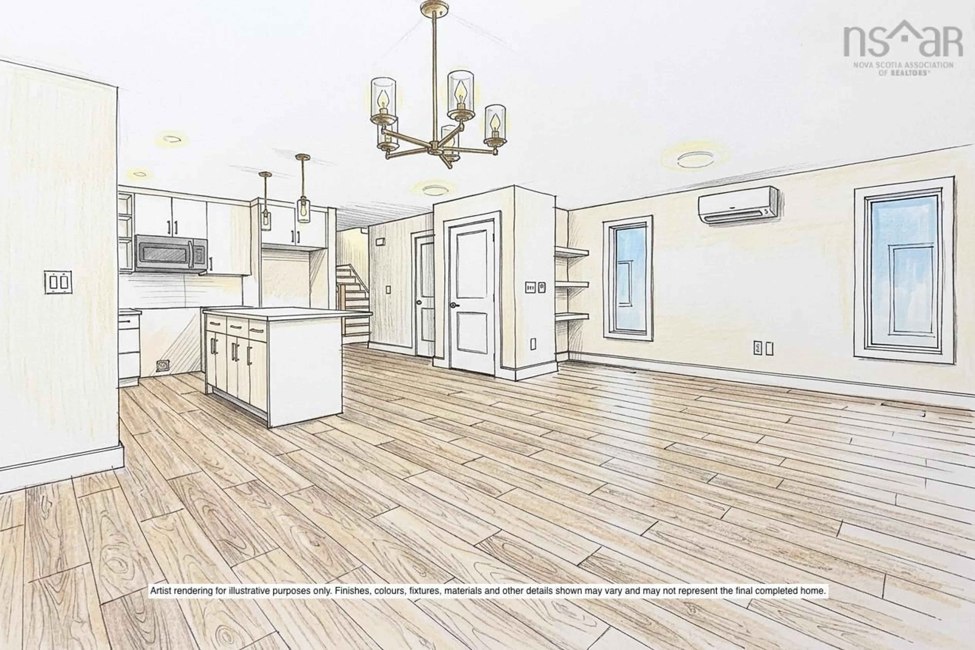 Open concept kitchen, unknown for 78 Simona Dr #SMD11A, Dartmouth Nova Scotia B2X 0C9
