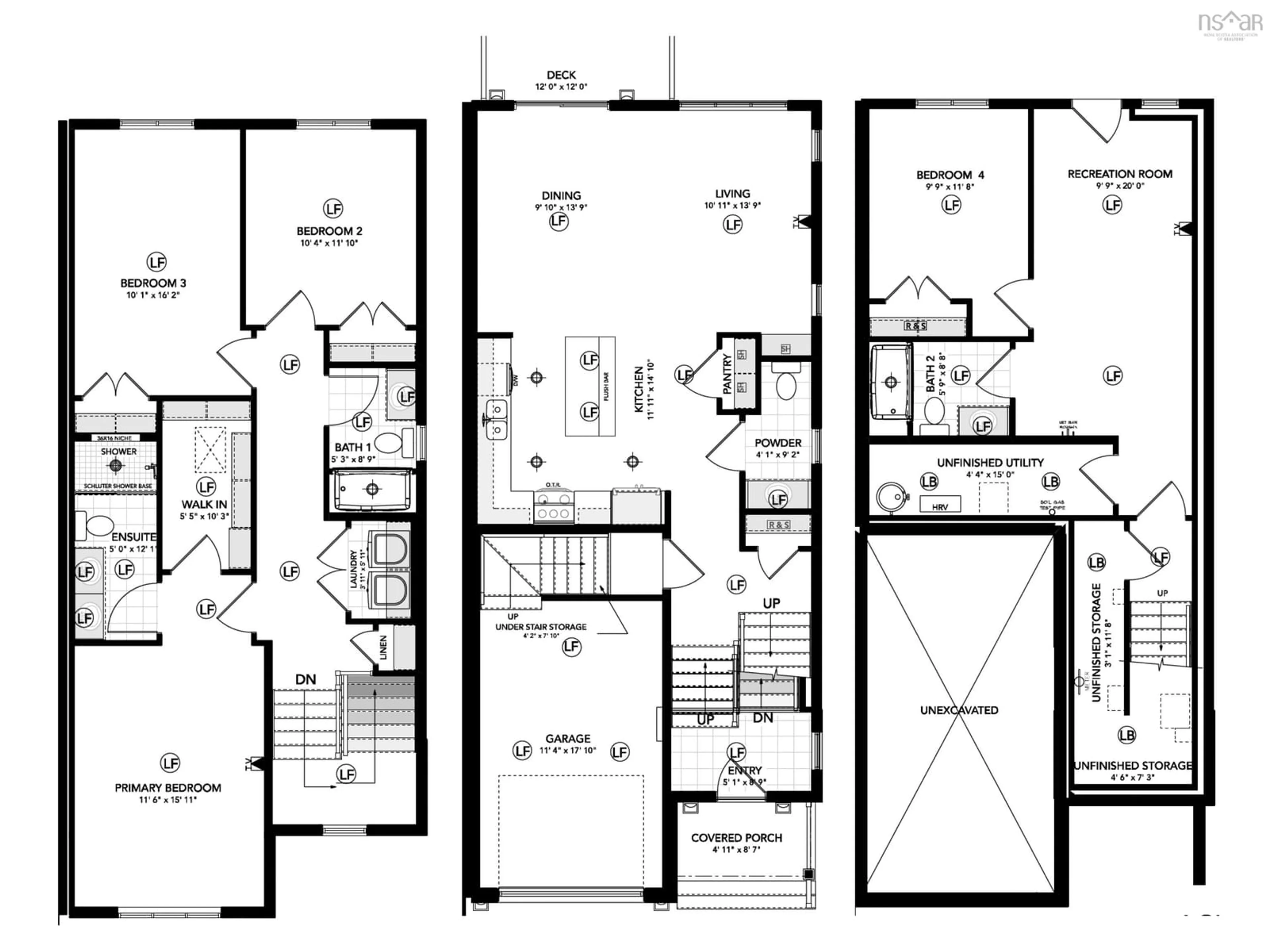 Floor plan for 80 Simona Dr #SMD11B, Dartmouth Nova Scotia B2X 0C9