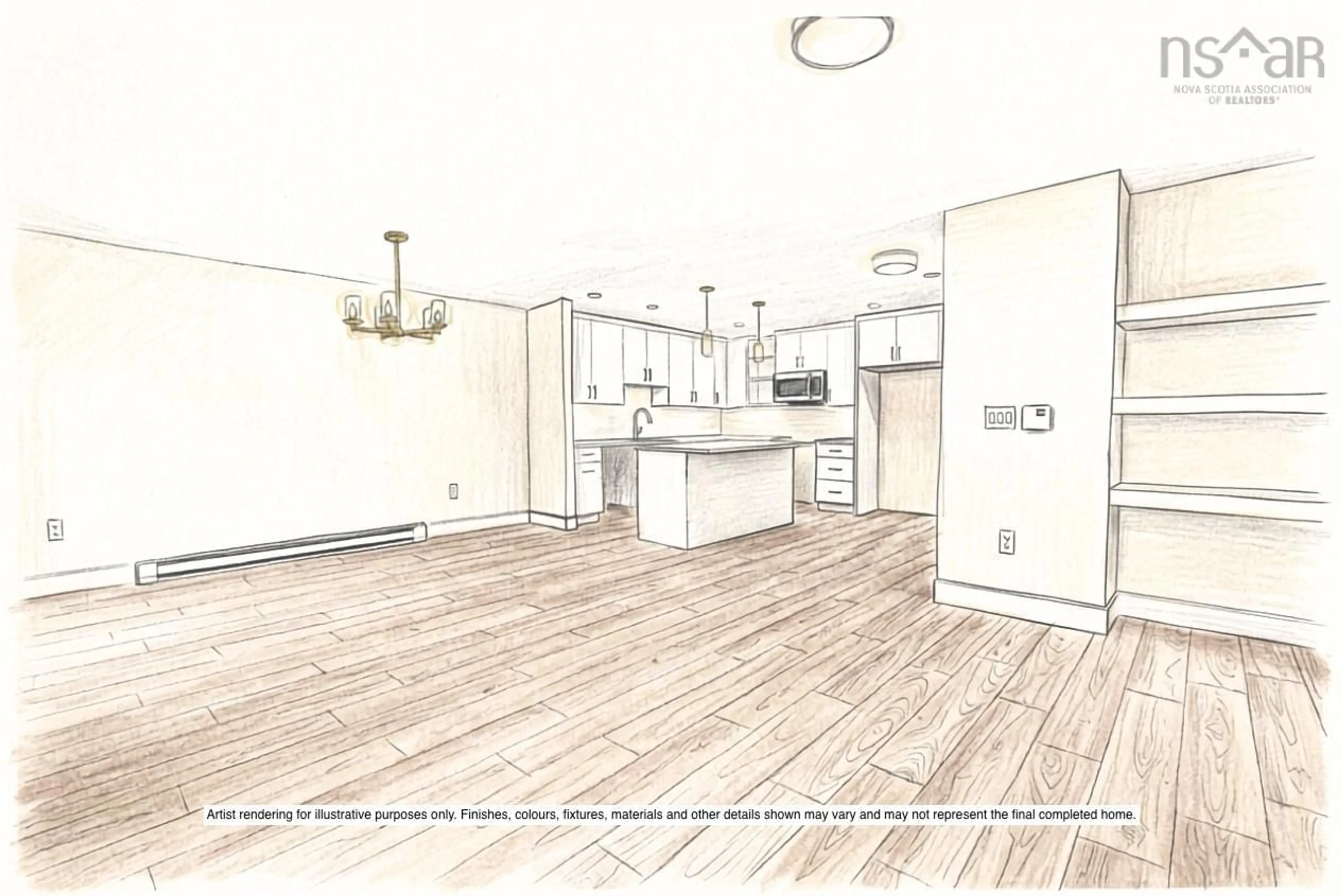 Open concept kitchen, unknown for 80 Simona Dr #SMD11B, Dartmouth Nova Scotia B2X 0C9