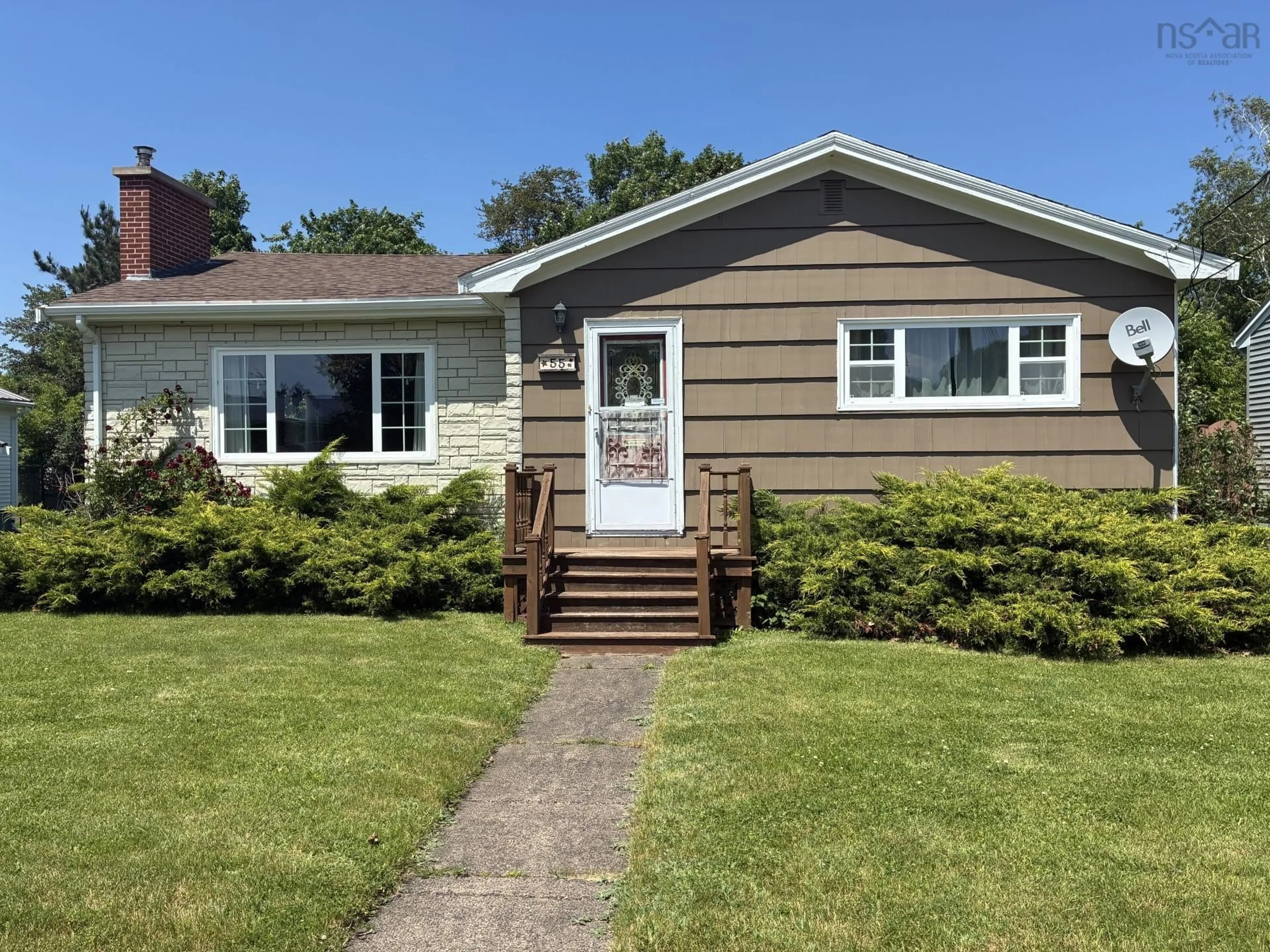 Home with vinyl exterior material, street for 55 Churchill St, Truro Nova Scotia B2N 1M9