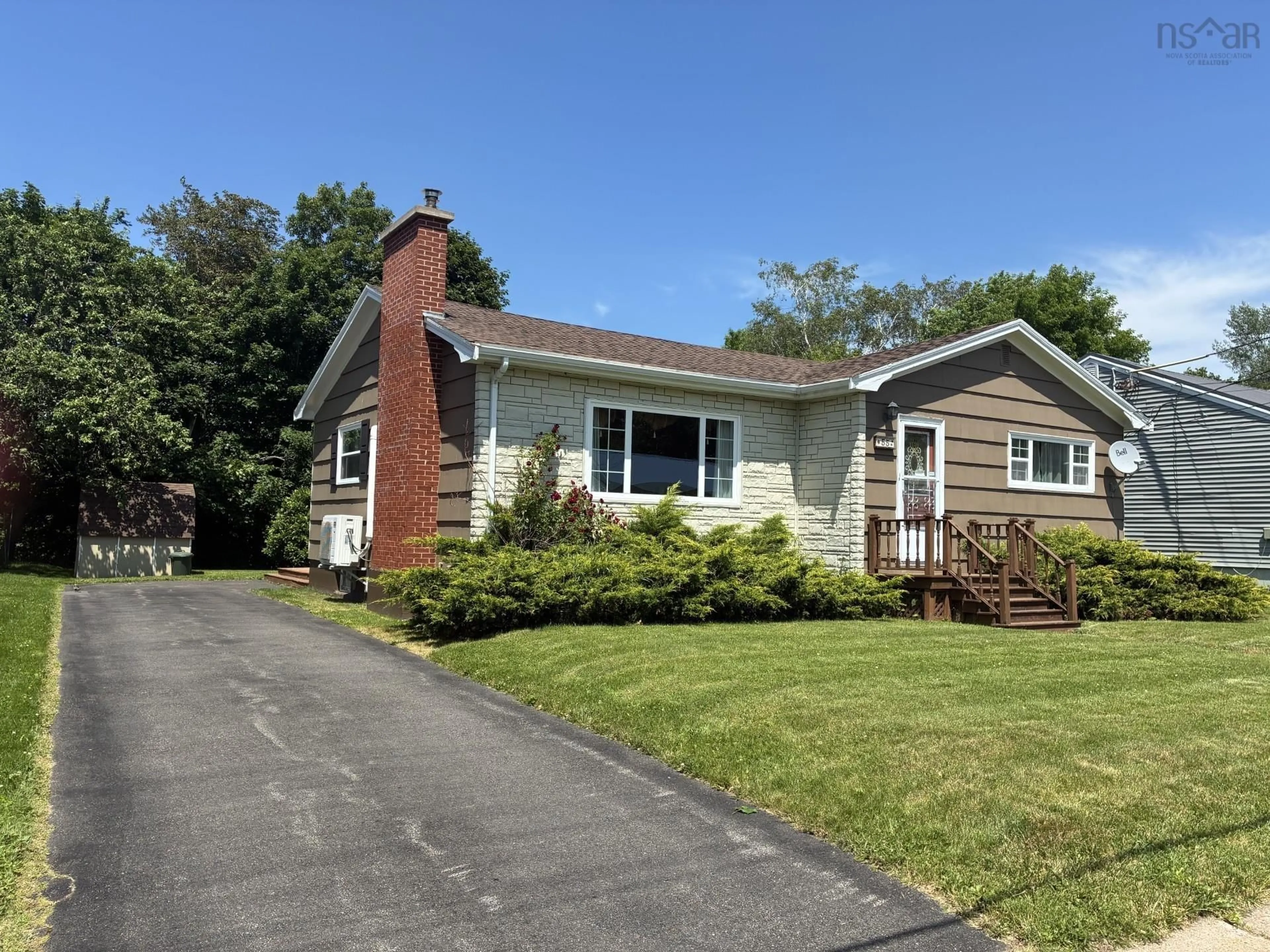 Home with vinyl exterior material, street for 55 Churchill St, Truro Nova Scotia B2N 1M9