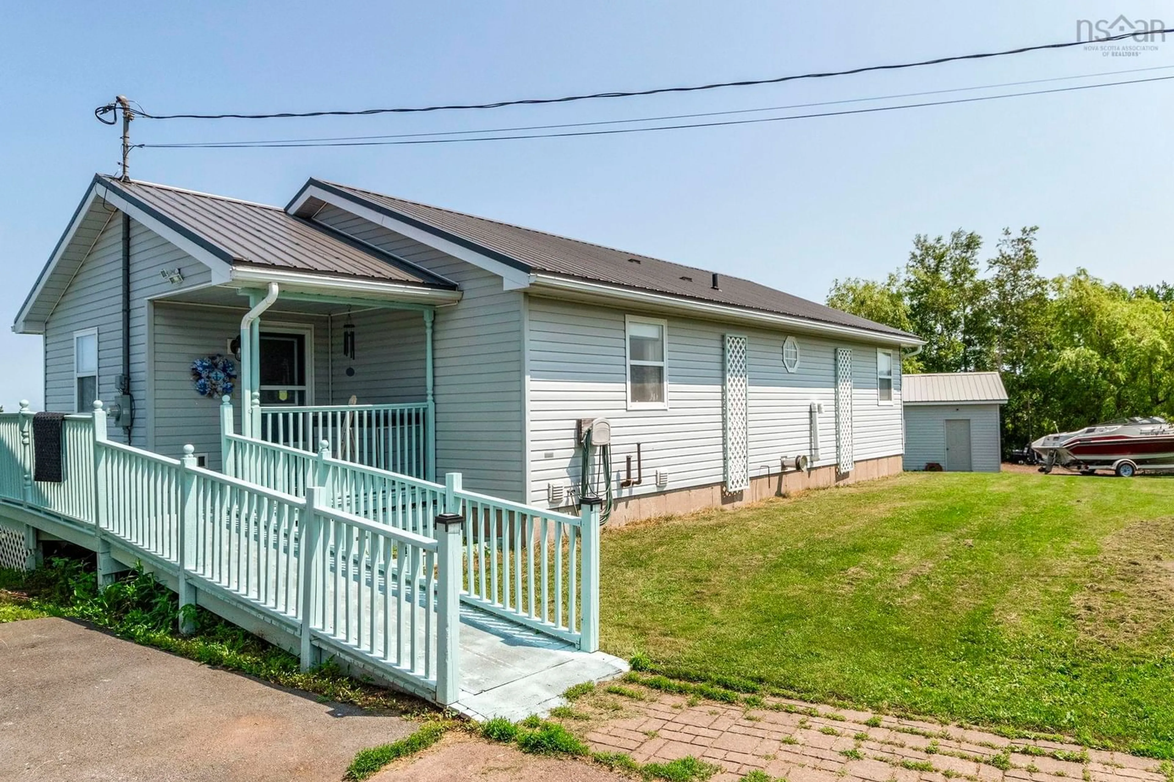 A pic from outside/outdoor area/front of a property/back of a property/a pic from drone, street for Highway 6, Brule Ns B0k 1v0 #4021, Brule Nova Scotia B0K 1V0