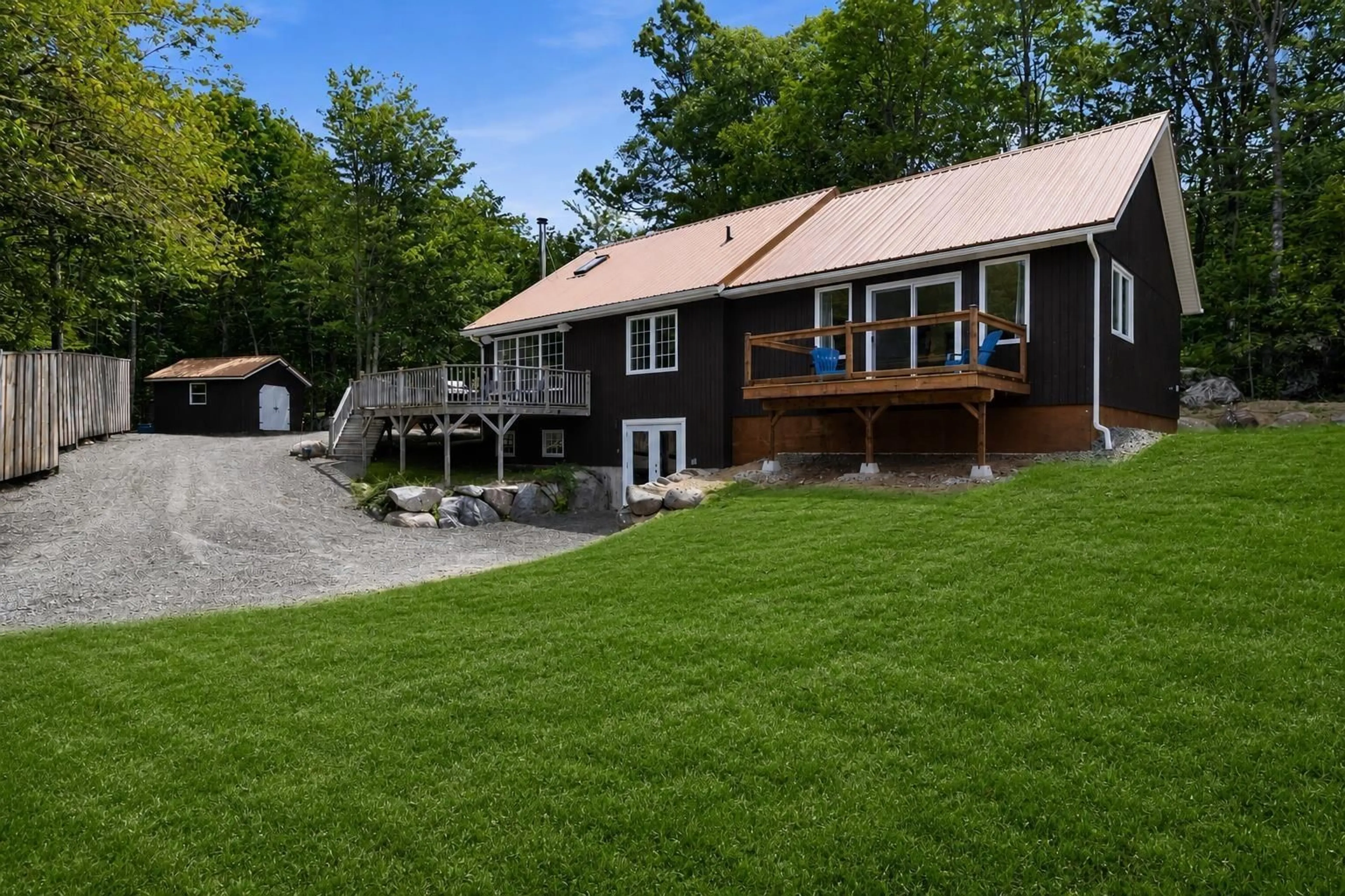 A pic from outside/outdoor area/front of a property/back of a property/a pic from drone, mountain view for 1791 Barss Corner Rd, Scarsdale Nova Scotia B0R 1A0