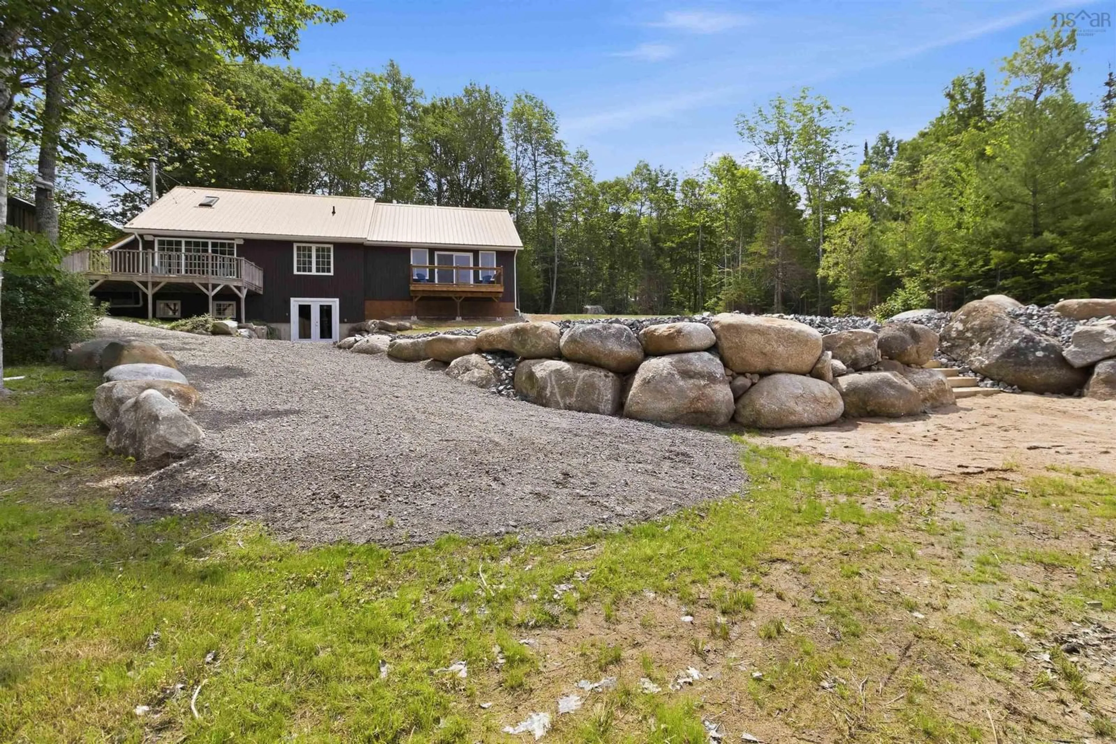 Patio, water/lake/river/ocean view for 1791 Barss Corner Rd, Scarsdale Nova Scotia B0R 1A0