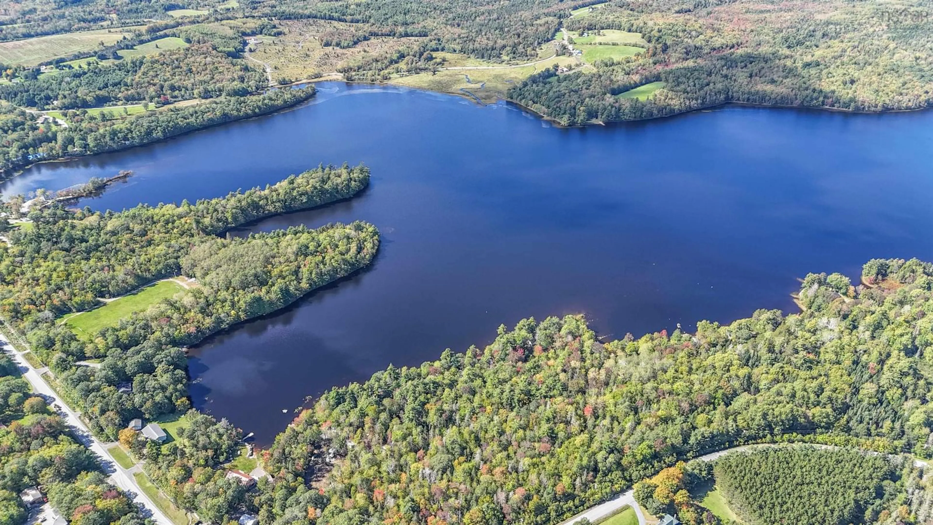 A pic from outside/outdoor area/front of a property/back of a property/a pic from drone, water/lake/river/ocean view for 1791 Barss Corner Rd, Scarsdale Nova Scotia B0R 1A0