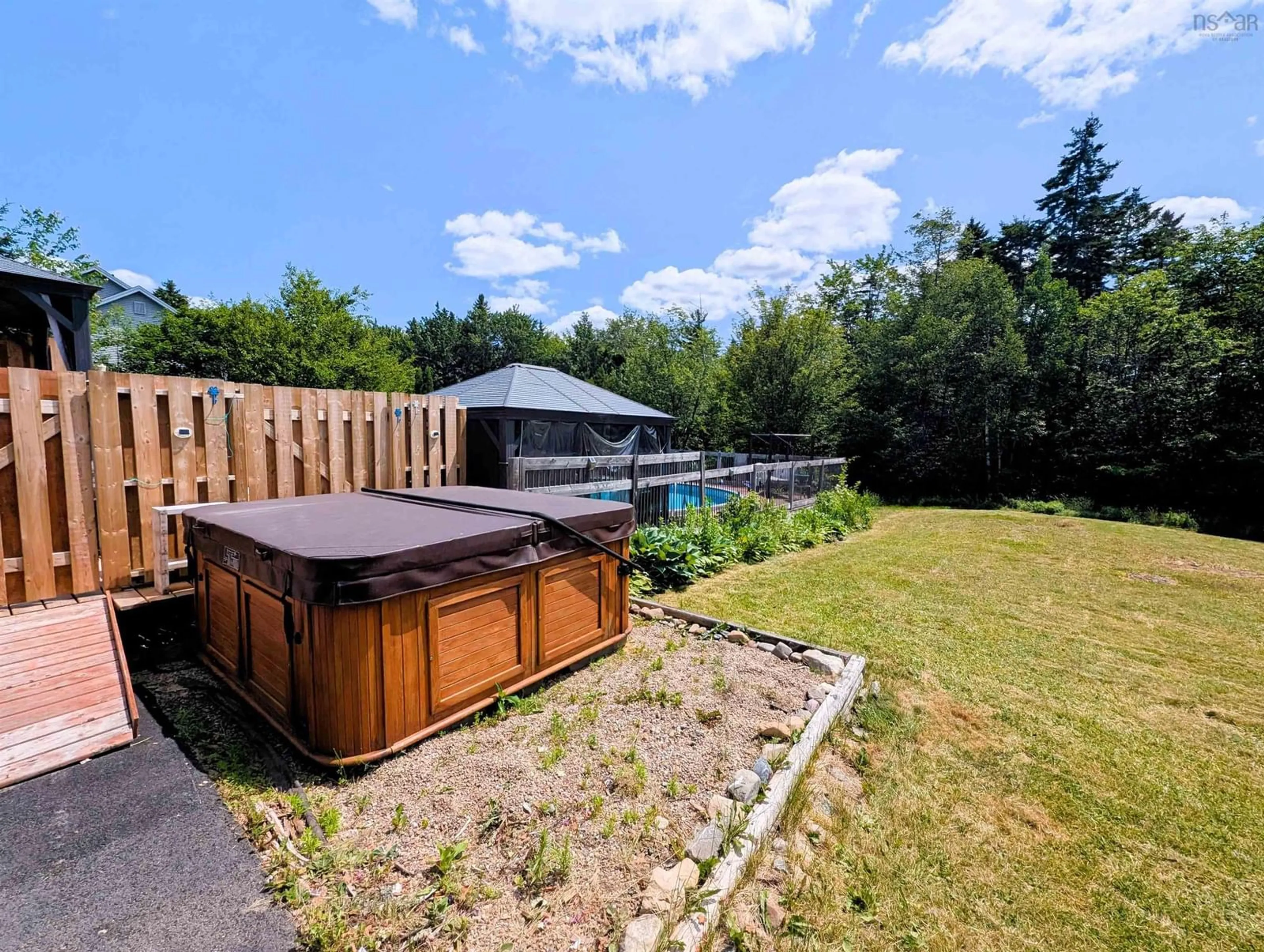 A pic from outside/outdoor area/front of a property/back of a property/a pic from drone, water/lake/river/ocean view for 94 Valerie Crt, Windsor Junction Nova Scotia B2T 1Y7