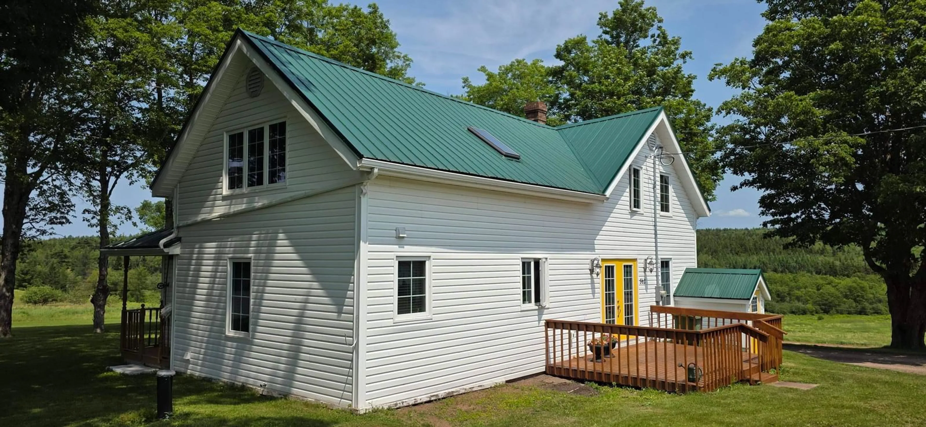 Home with vinyl exterior material, building for 562 Harrison Settlement Rd, Harrison Settlement Nova Scotia B0M 1S0