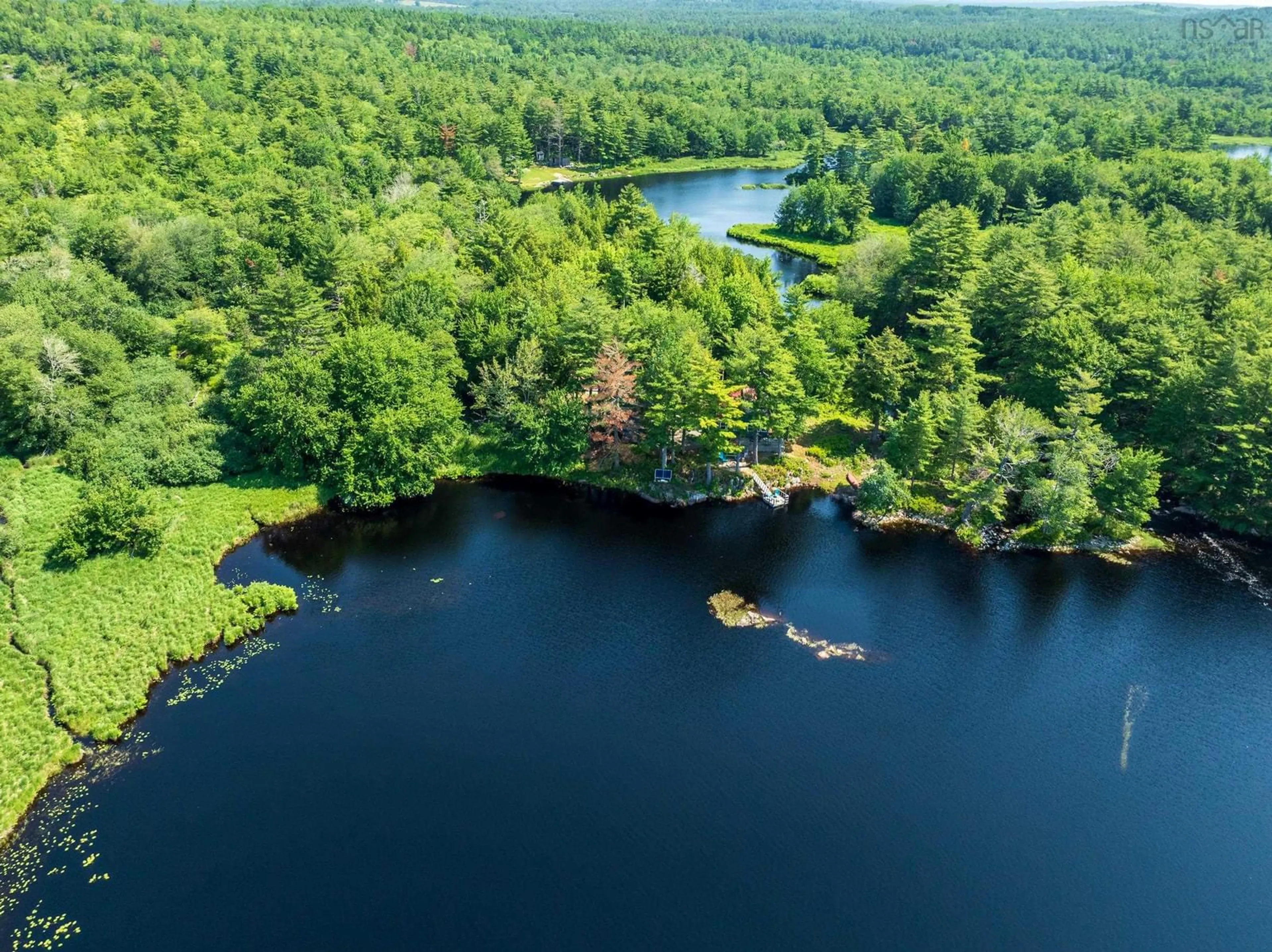 A pic from outside/outdoor area/front of a property/back of a property/a pic from drone, water/lake/river/ocean view for 766 Gilmore Rd, Pleasant River Nova Scotia B0T 1X0