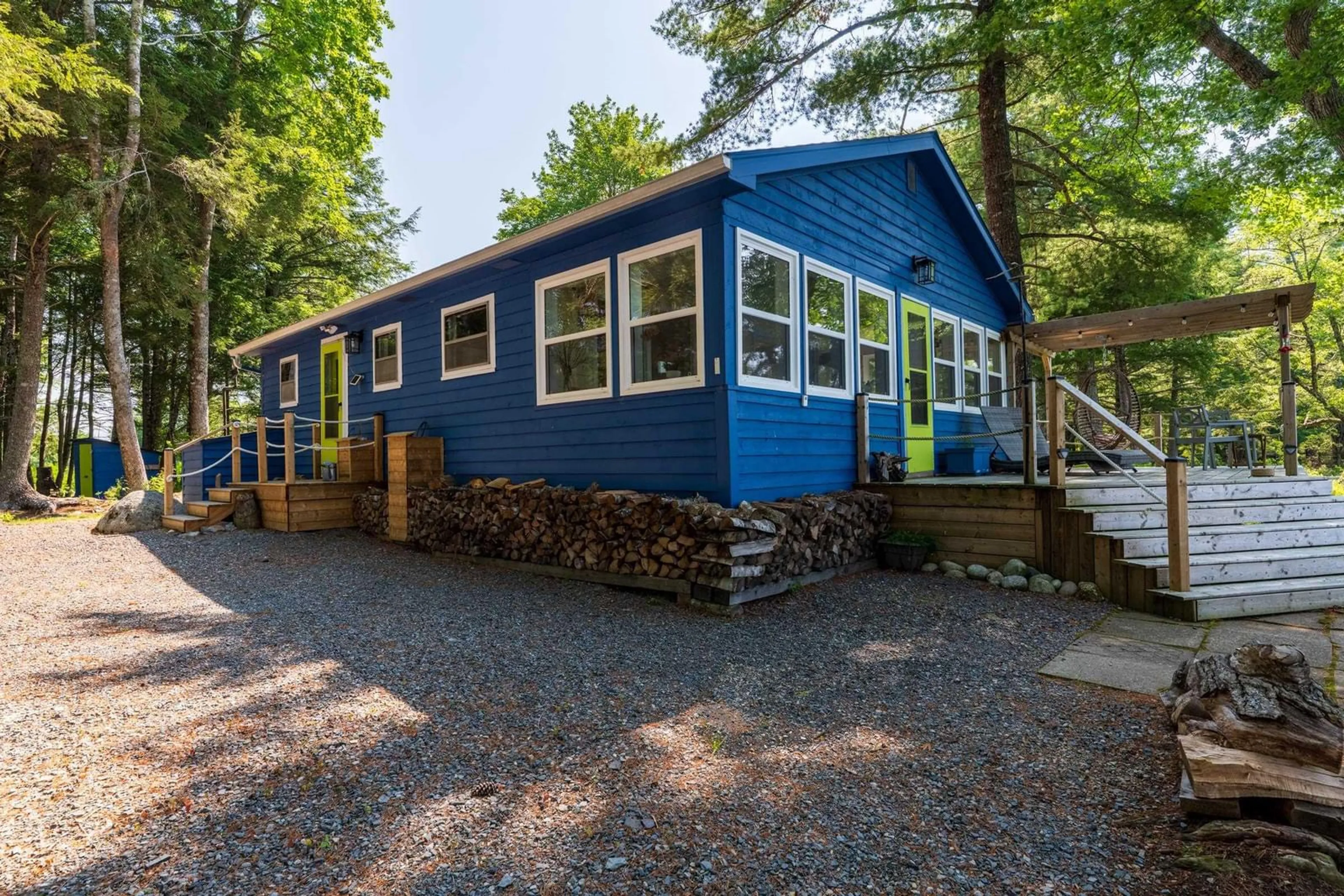 Home with vinyl exterior material, water/lake/river/ocean view for 766 Gilmore Rd, Pleasant River Nova Scotia B0T 1X0