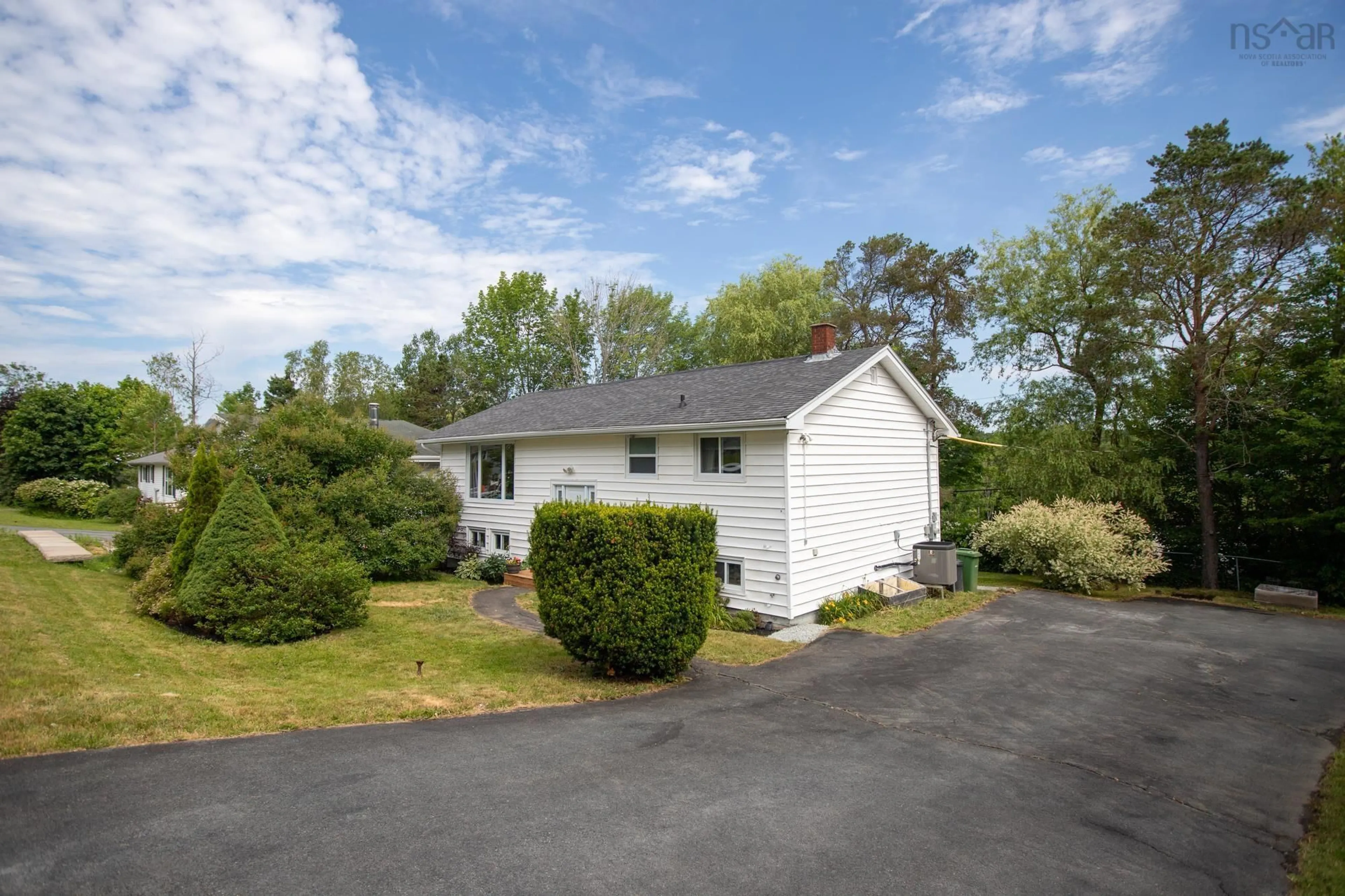 A pic from outside/outdoor area/front of a property/back of a property/a pic from drone, street for 3 Briarwood Crt, Lower Sackville Nova Scotia B4C 1A7