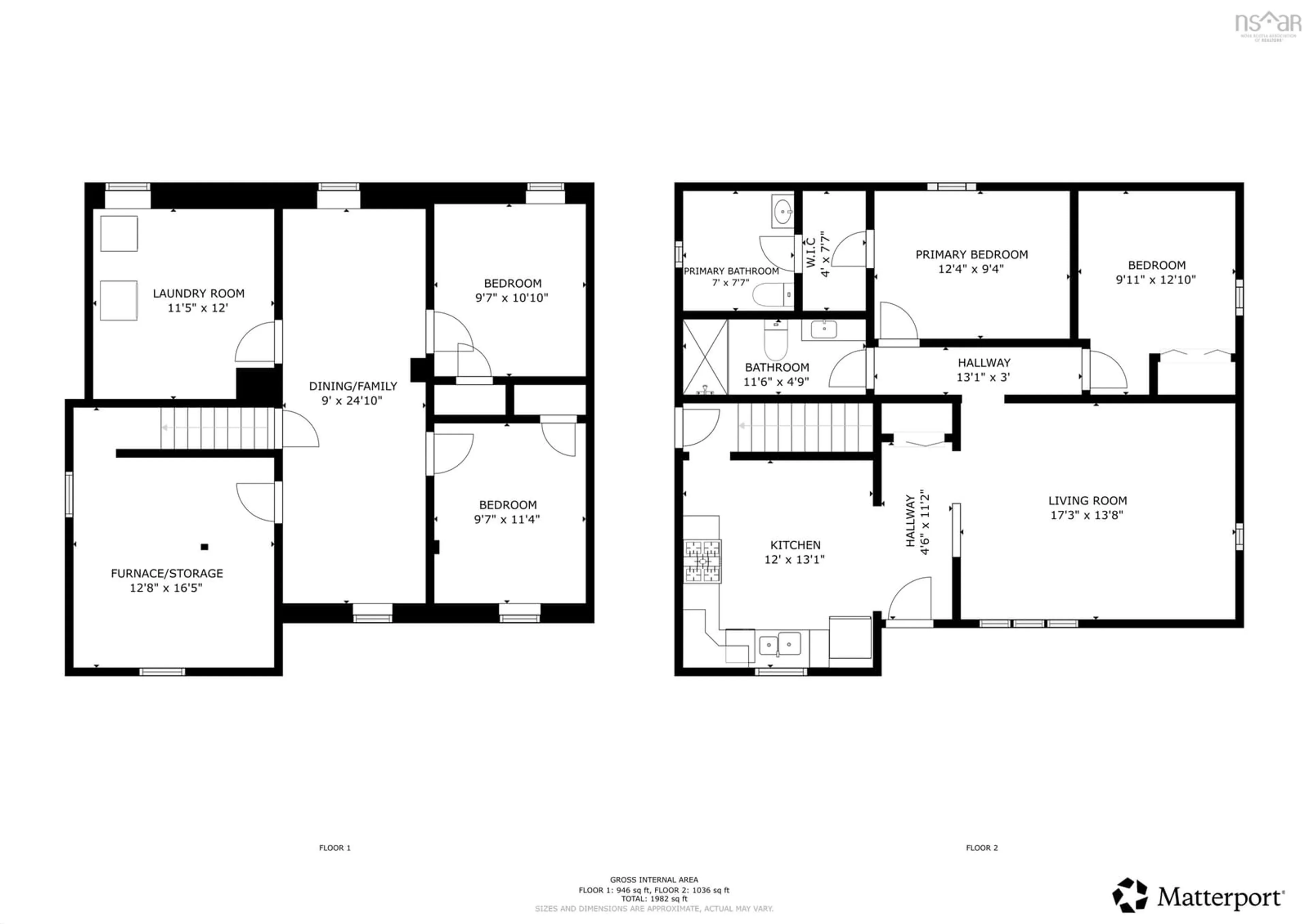 Floor plan for 24 All Hallows Rd, Whites Lake Nova Scotia B3T 1W3