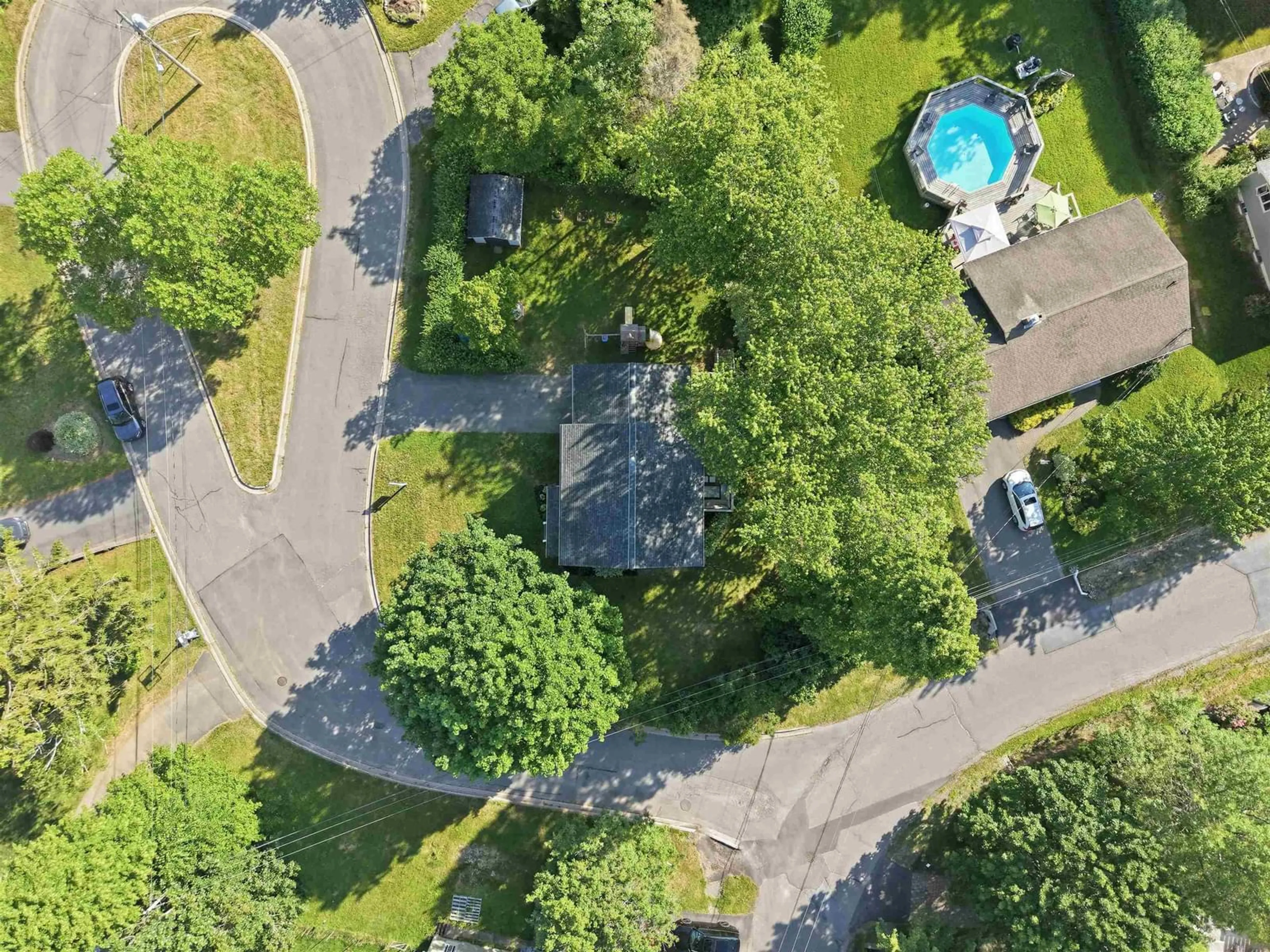 A pic from outside/outdoor area/front of a property/back of a property/a pic from drone, unknown for 2 Chandler Lane, Windsor Nova Scotia B0N 2T0