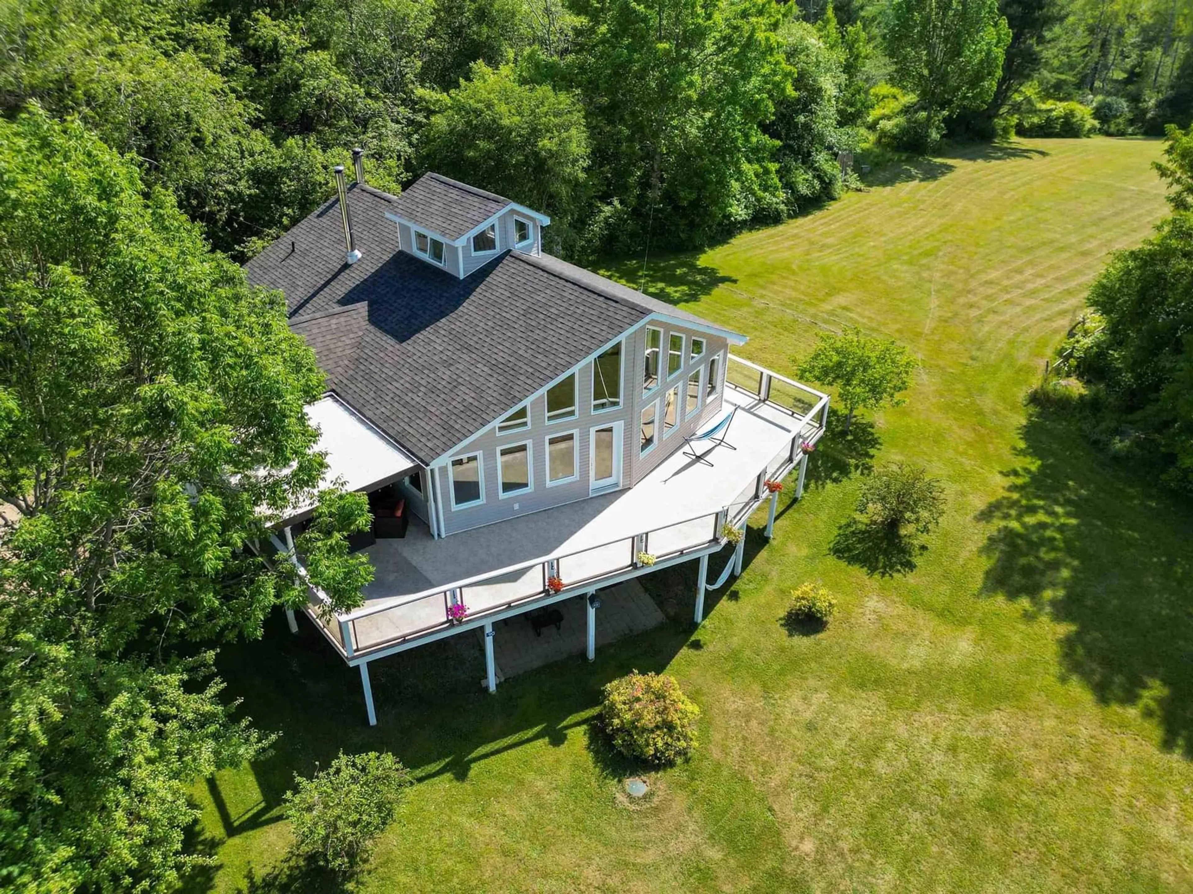 A pic from outside/outdoor area/front of a property/back of a property/a pic from drone, water/lake/river/ocean view for 90 Orchard Hts, Maders Cove Nova Scotia B0J 2C0