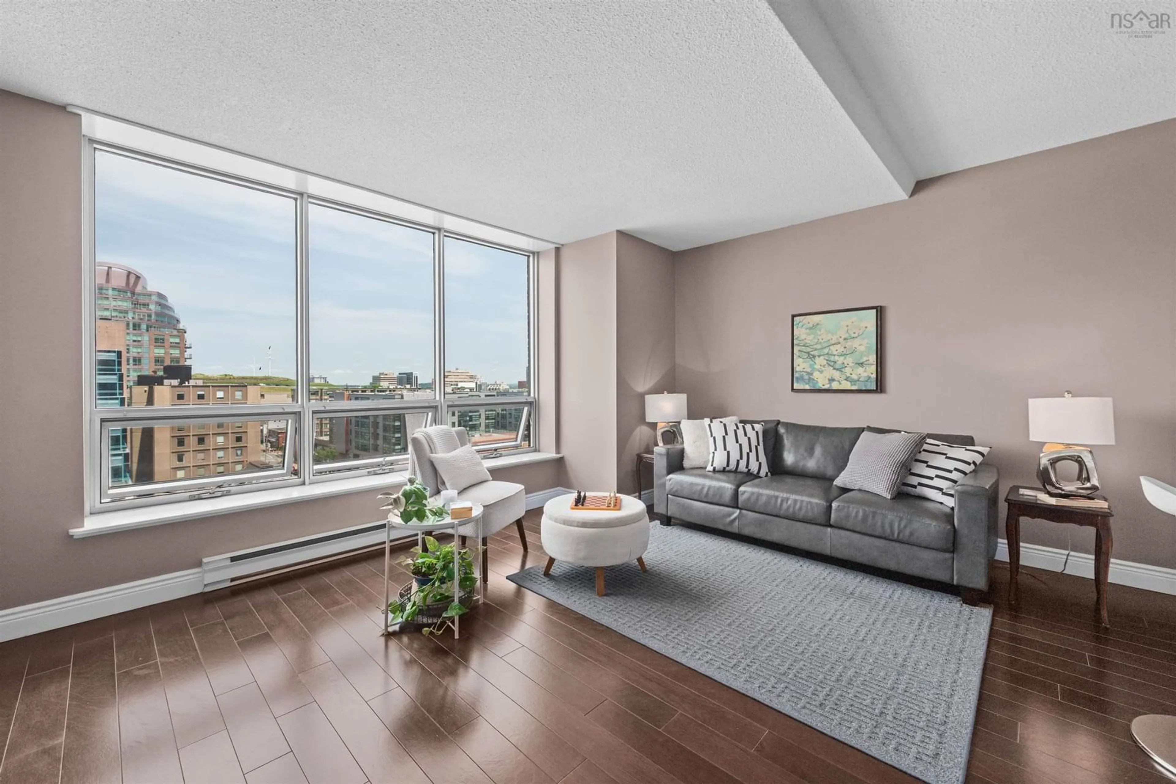 Living room with furniture, unknown for 1465 Brenton St #1103, Halifax Nova Scotia B3J 1H1
