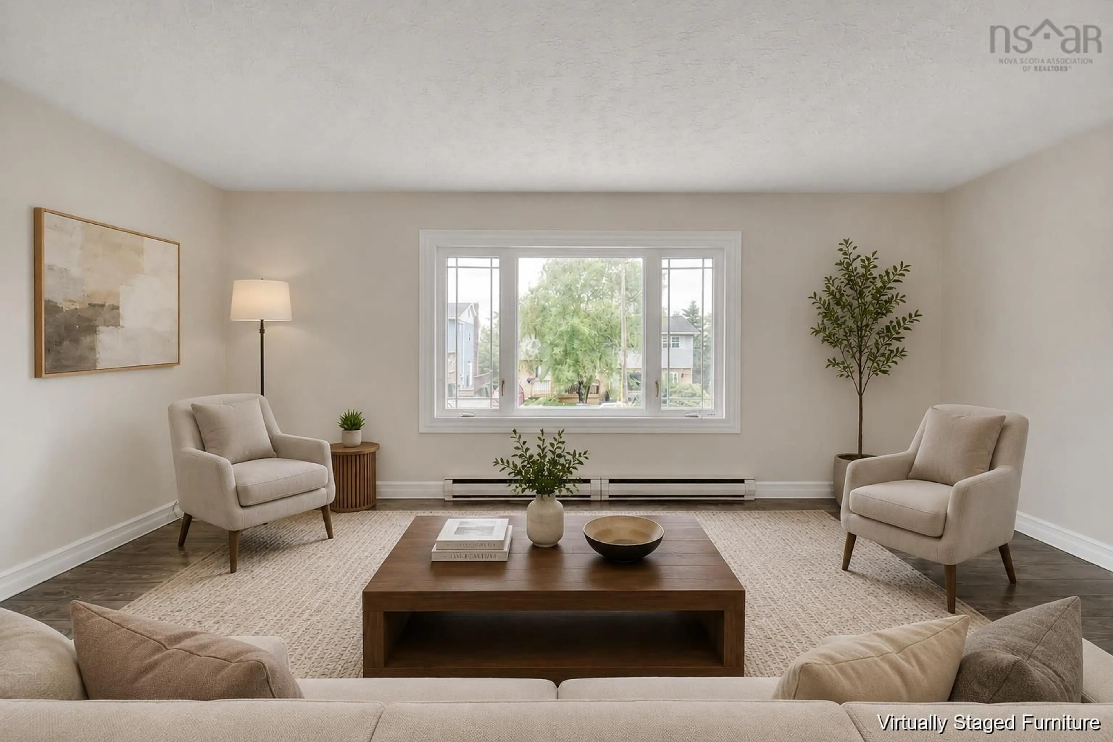 Living room with furniture, unknown for 48 Regal Rd, Dartmouth Nova Scotia B2W 4H6