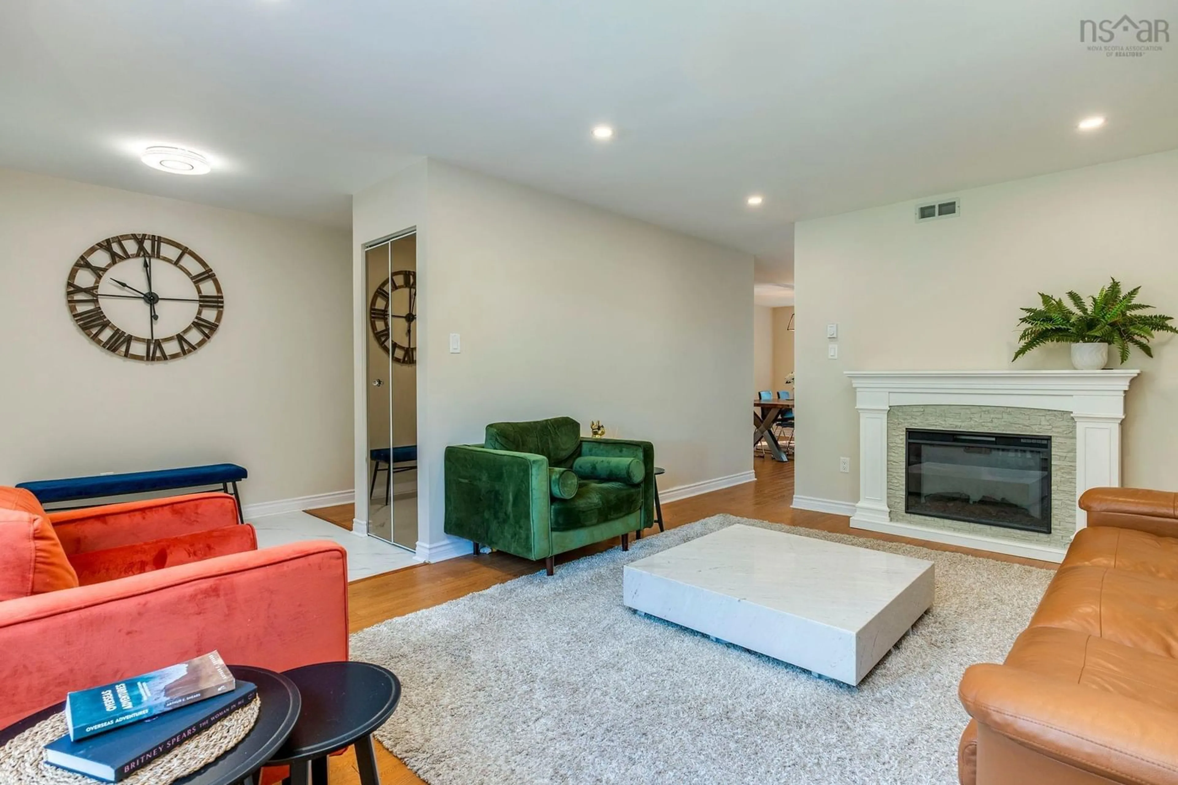 Living room with furniture, unknown for 4 Turnberry Lane, Halifax Nova Scotia B3M 4E5