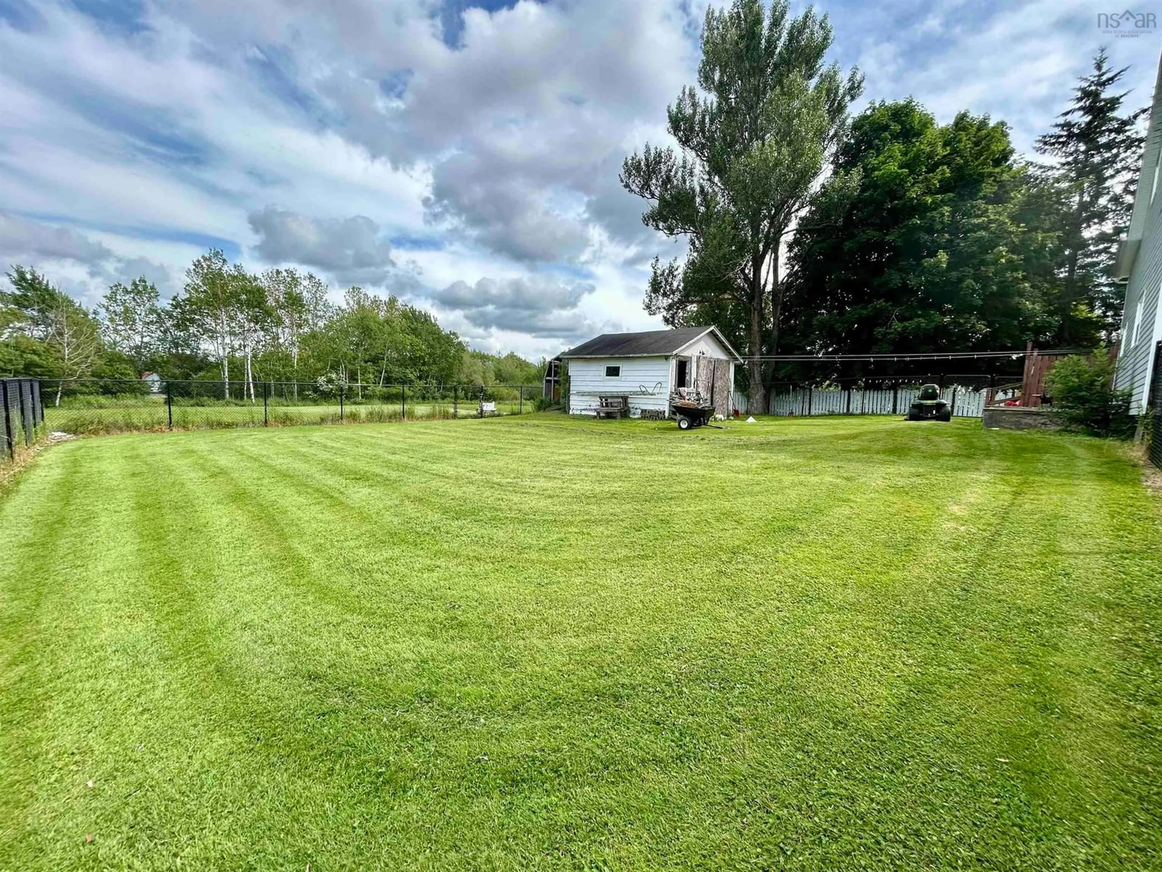 A pic from outside/outdoor area/front of a property/back of a property/a pic from drone, unknown for 1691 Office St, Westville Nova Scotia B0K 2A0