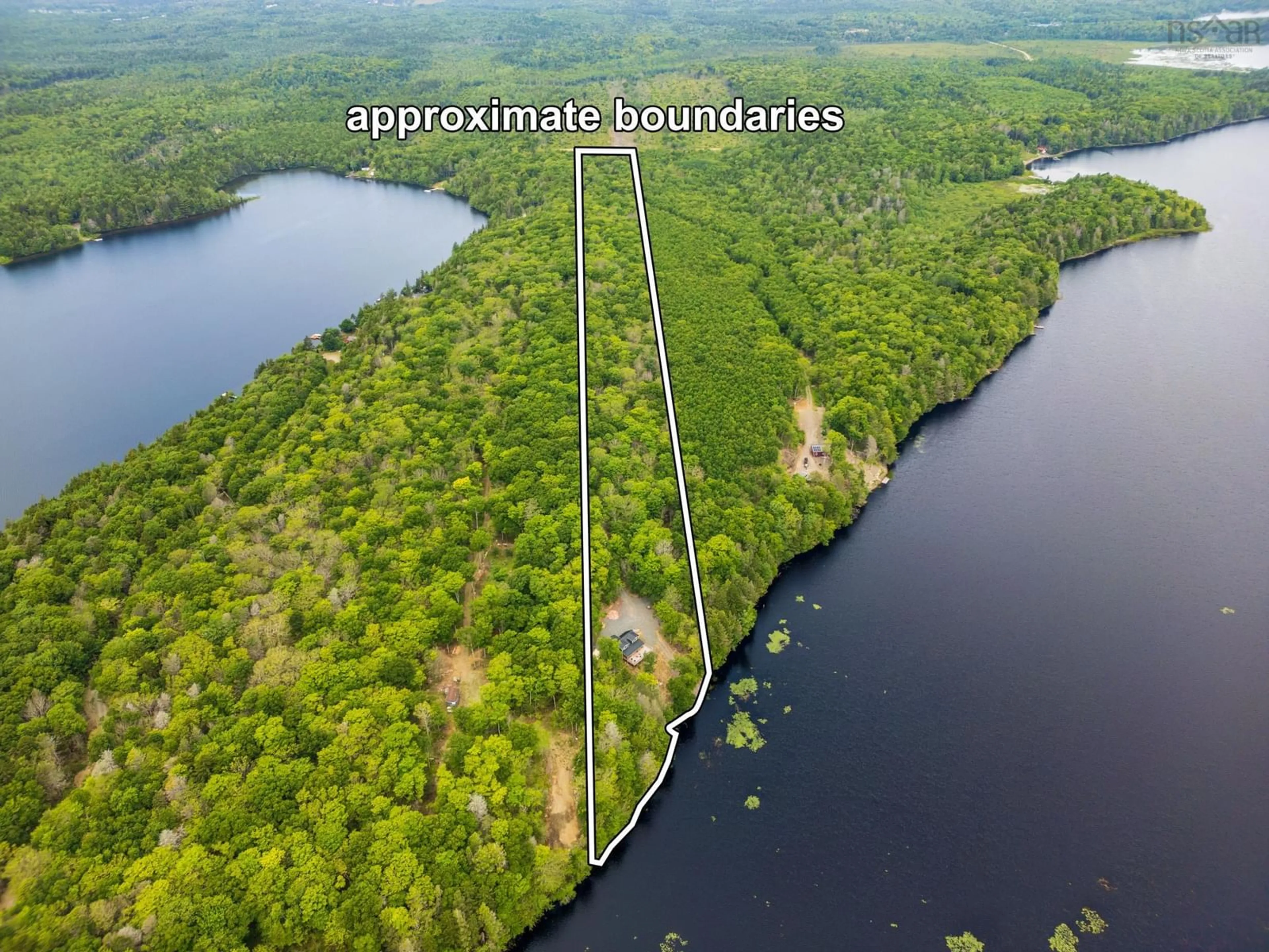 Picture of a map for 282 Perfect Road, Meteghan Station Nova Scotia B0W 2L0