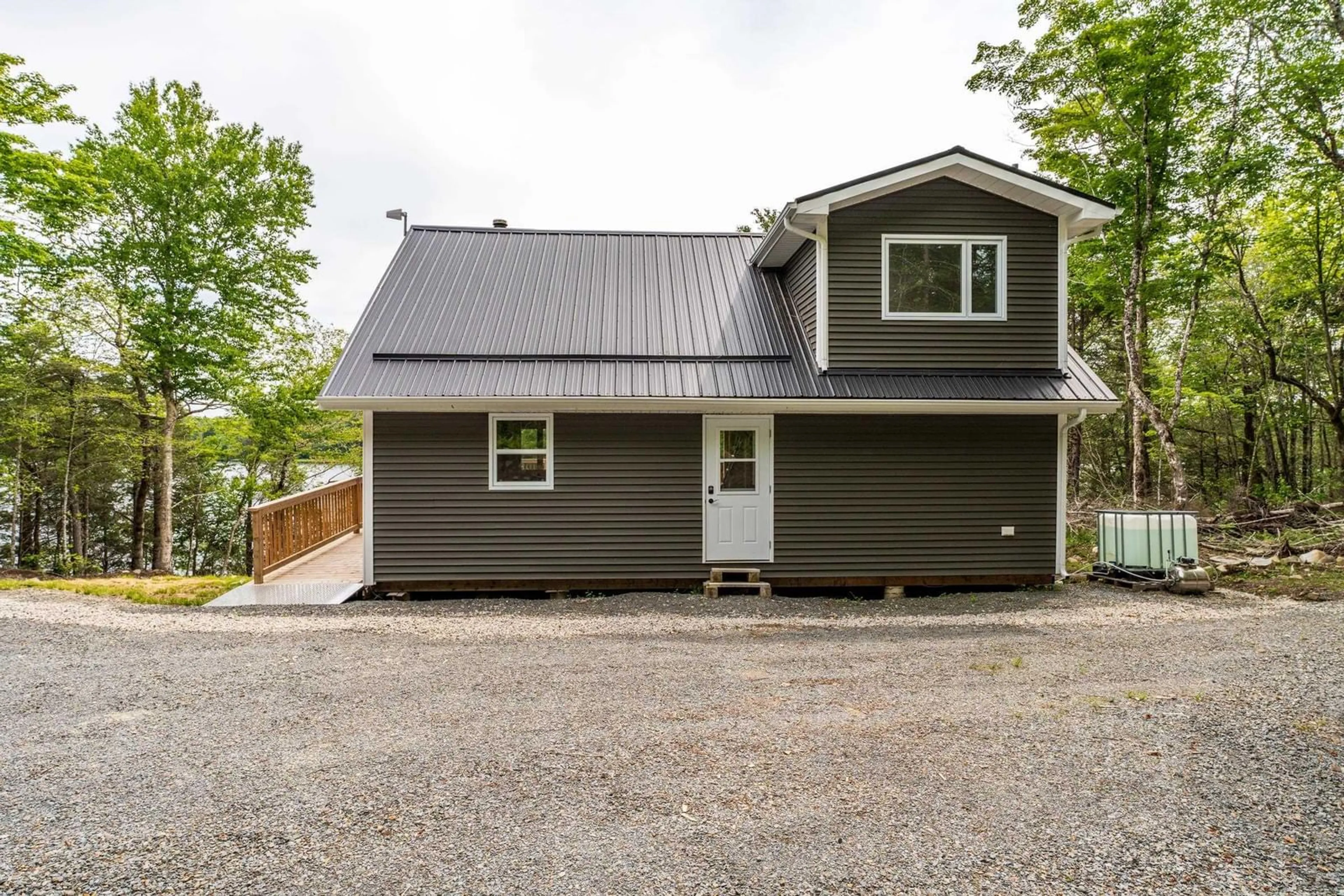 Home with vinyl exterior material, street for 282 Perfect Road, Meteghan Station Nova Scotia B0W 2L0