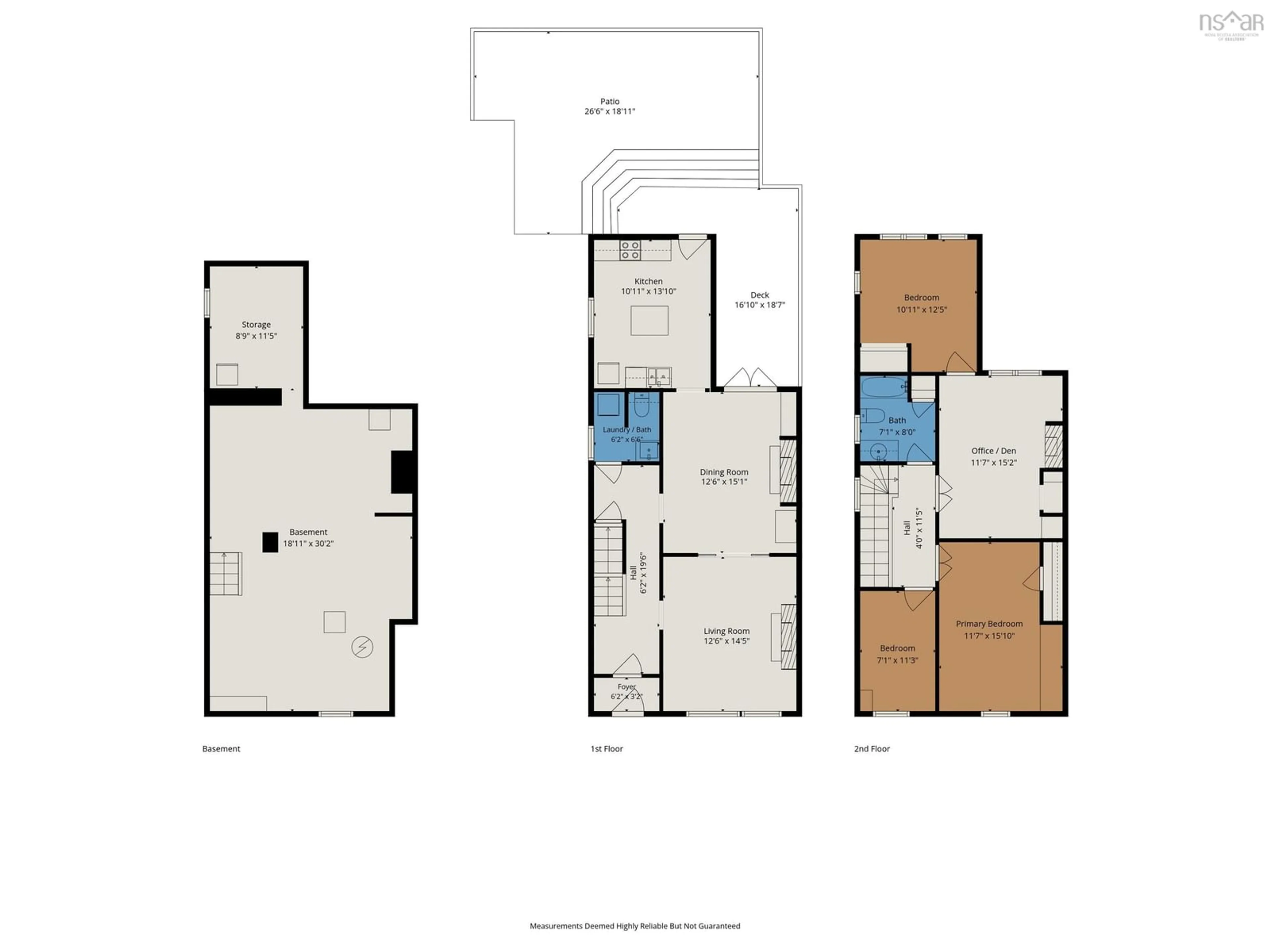 Floor plan for 6048 Compton Ave, Halifax Nova Scotia B3K 1E7