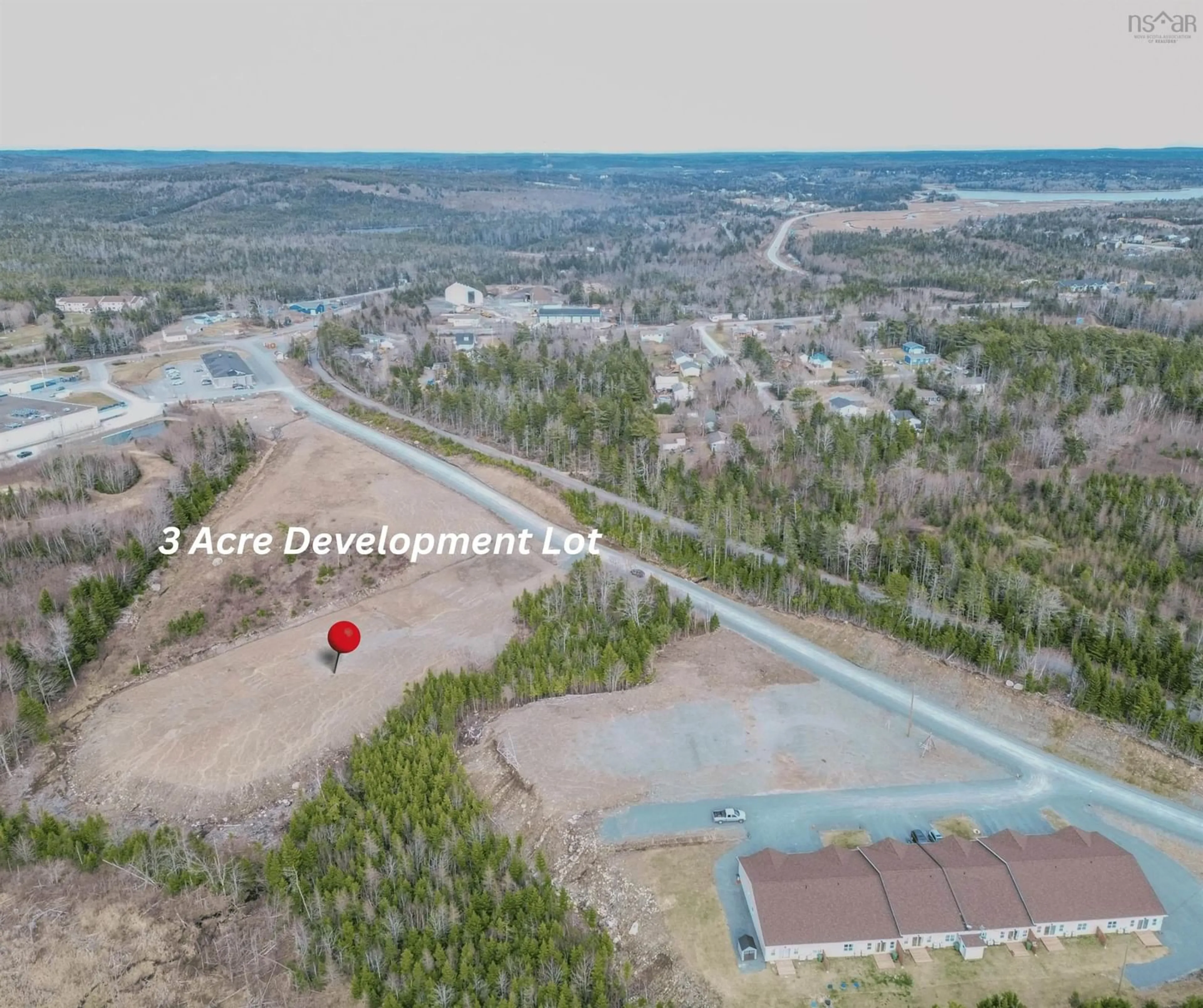 A pic from outside/outdoor area/front of a property/back of a property/a pic from drone, water/lake/river/ocean view for Lot 4A Chili Dr, Porters Lake Nova Scotia B3E 0H1