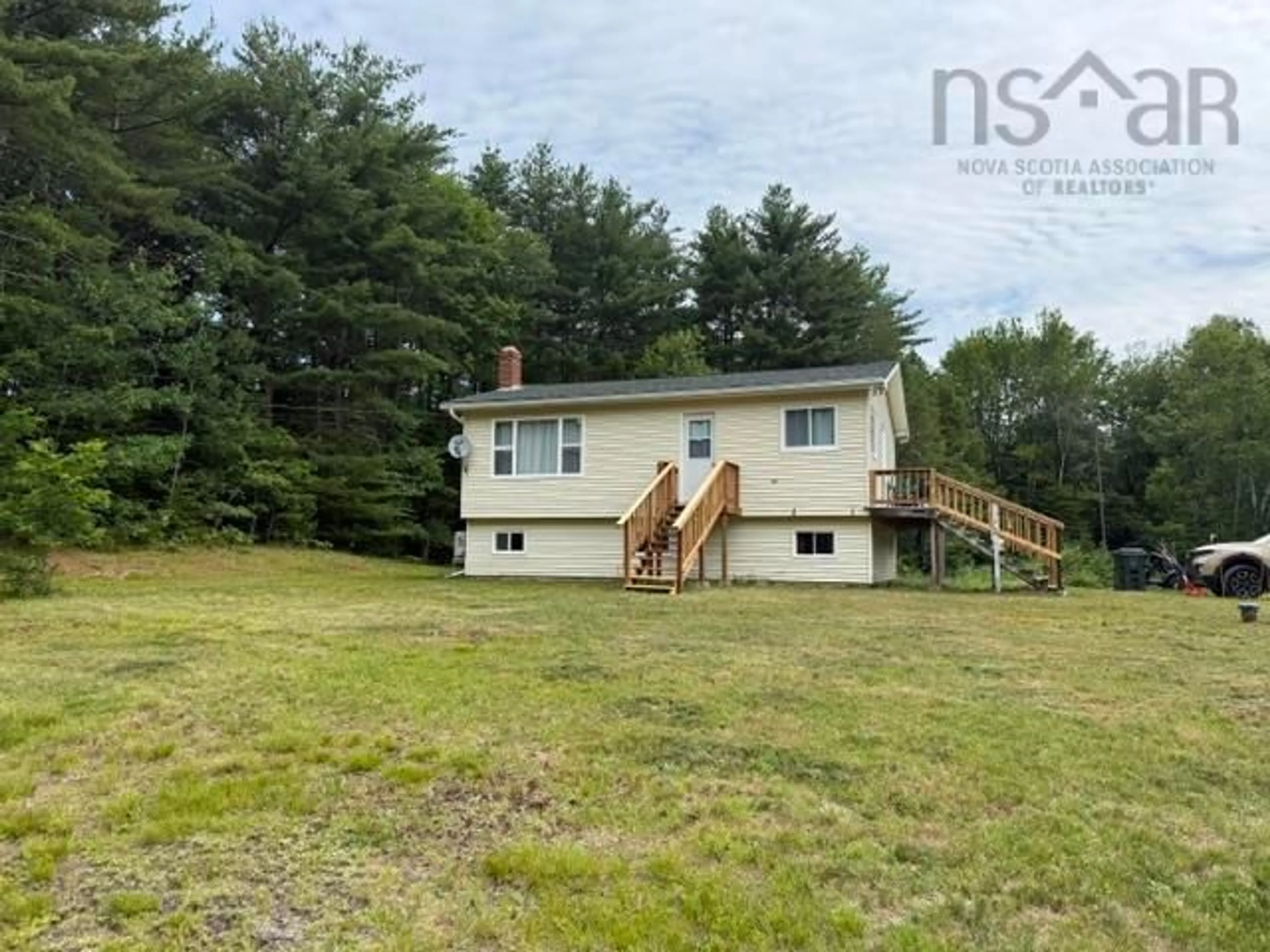 A pic from outside/outdoor area/front of a property/back of a property/a pic from drone, water/lake/river/ocean view for 52 Silver Rd, Nineveh Nova Scotia B0R 1E0