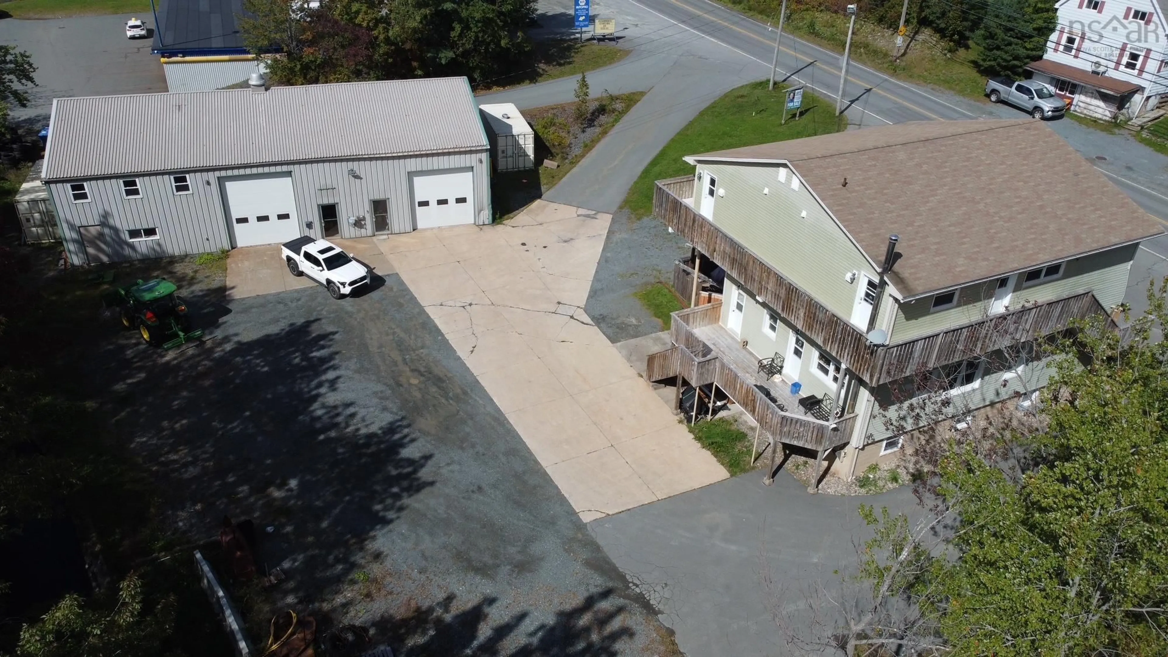A pic from outside/outdoor area/front of a property/back of a property/a pic from drone, building for 2447,2455&Lot 2 Highway 2, Waverley Nova Scotia B2R 1T3