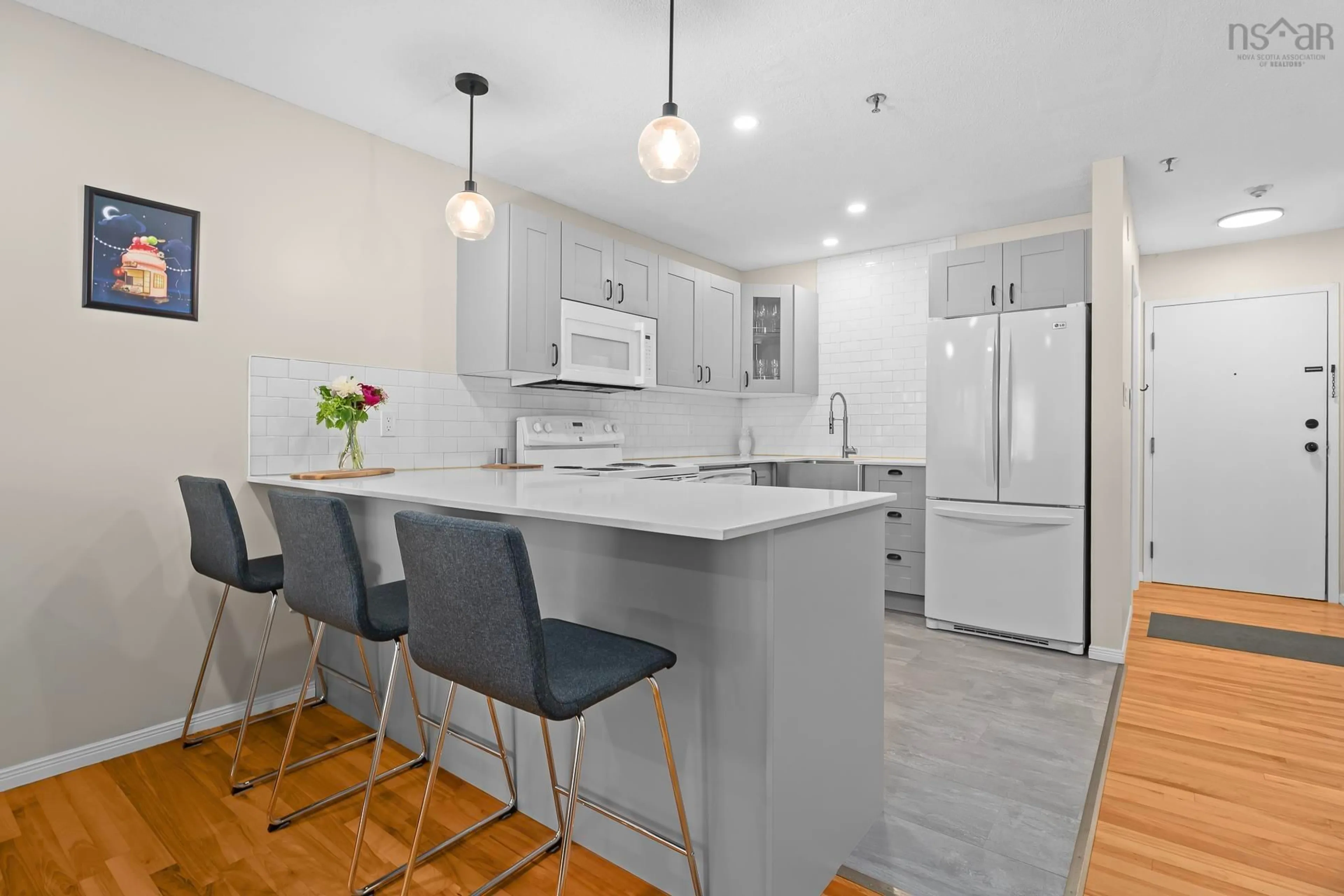 Open concept kitchen, unknown for 3600 John Parr #308, Halifax Nova Scotia B3K 5V3