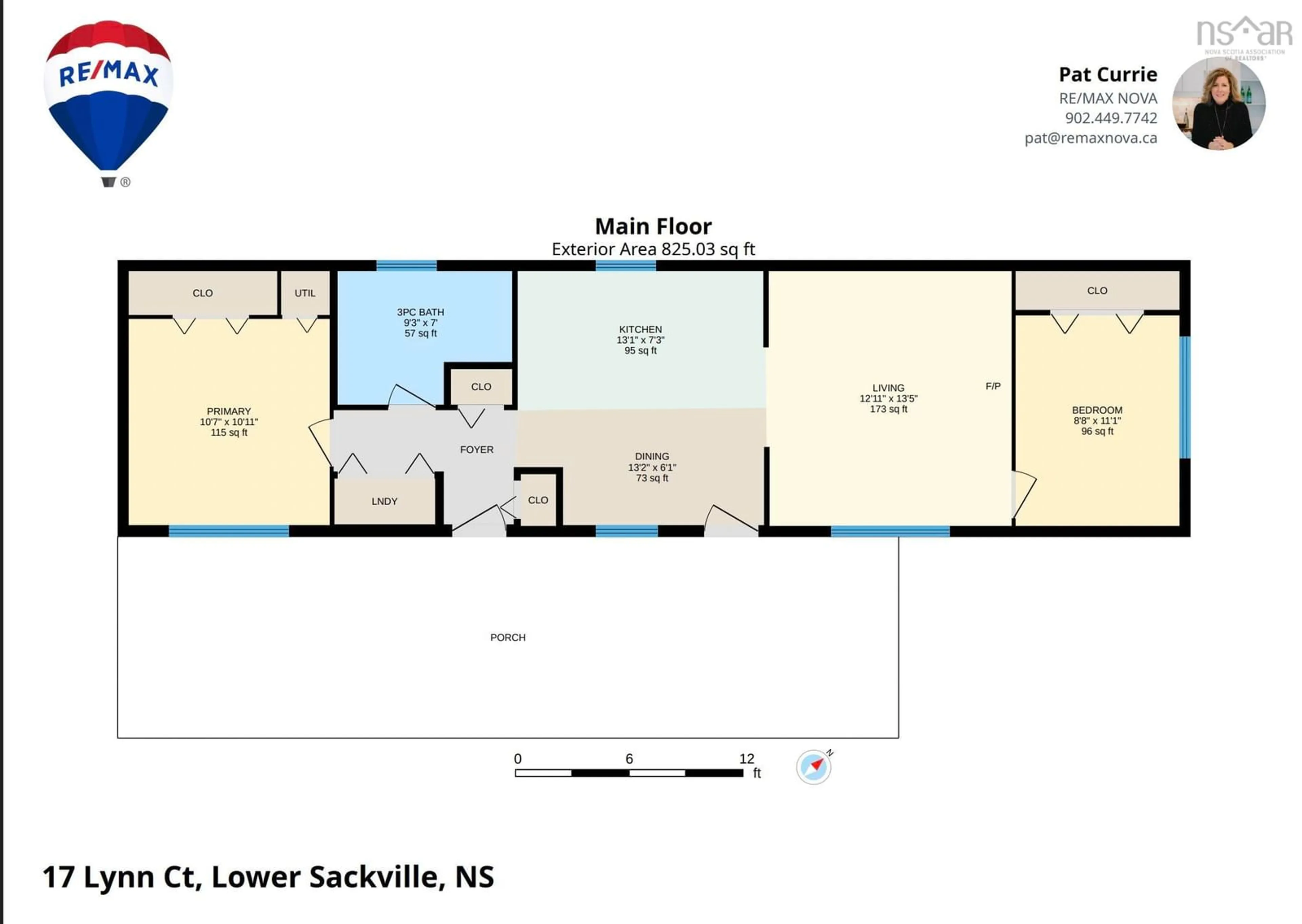 Floor plan for 17 Lynn Crt, Lower Sackville Nova Scotia B4C 2K5