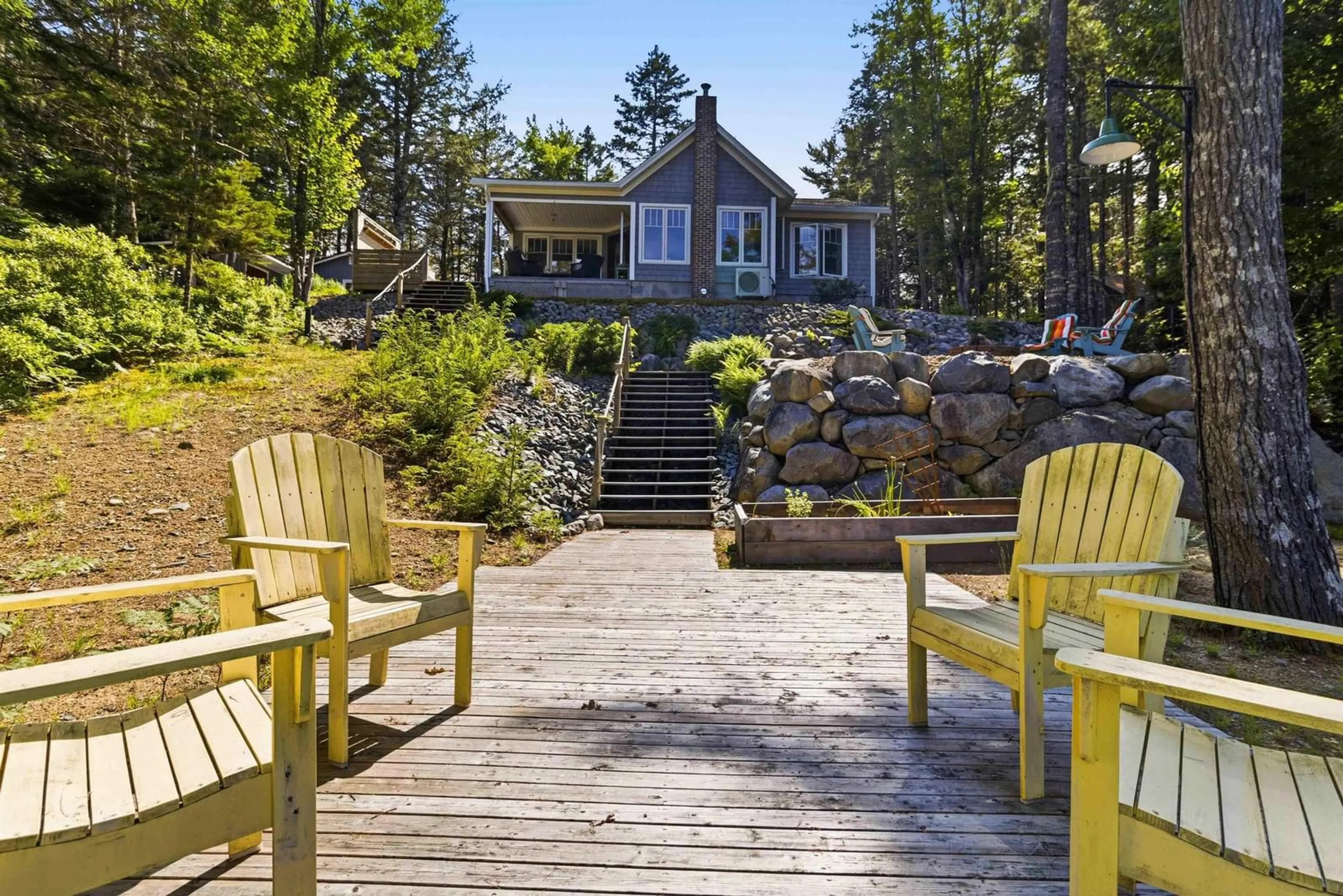 Patio, water/lake/river/ocean view for 110 Hidden Lake West, Labelle Nova Scotia B0T 1E0