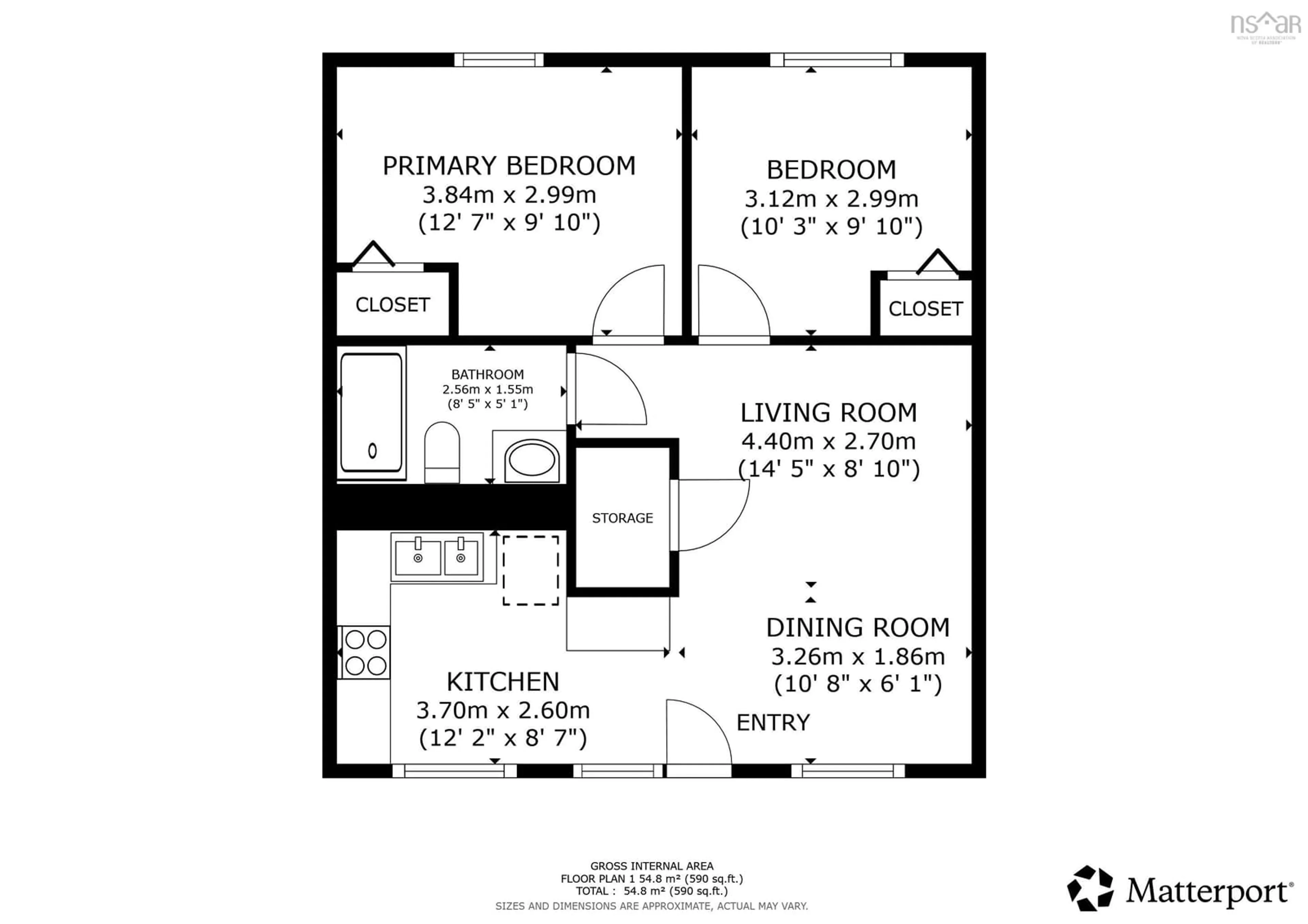 Floor plan for 3482 Upper Branch Rd, Upper Branch Nova Scotia B4V 4X7